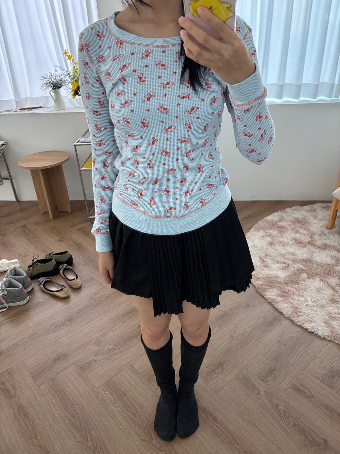 네넷 owl waffle top 상품이미지7
