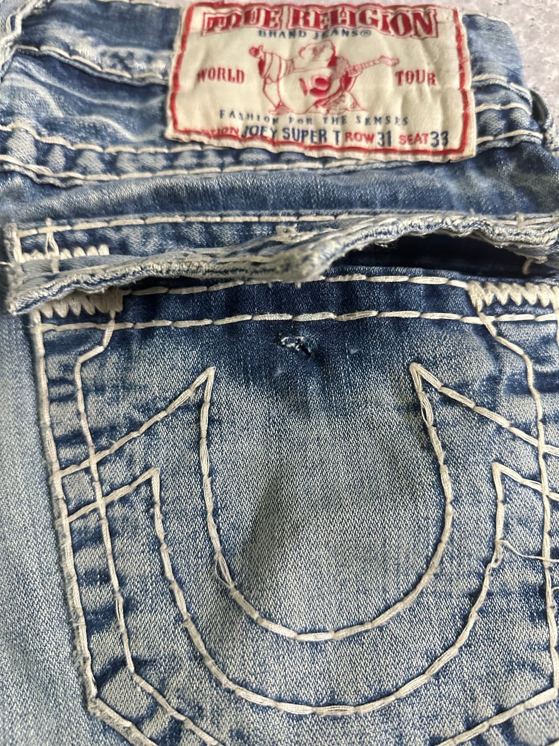 00s TRUE RELIGION 조이 슈퍼 T 데님 / 712 상품이미지6