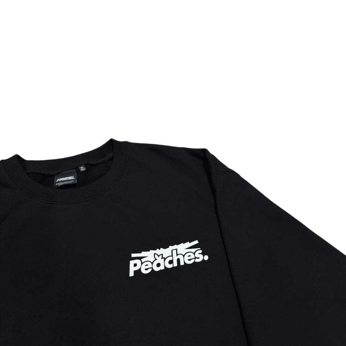 르세라핌 X 피치스 맨투맨 블랙 XL 상품이미지2