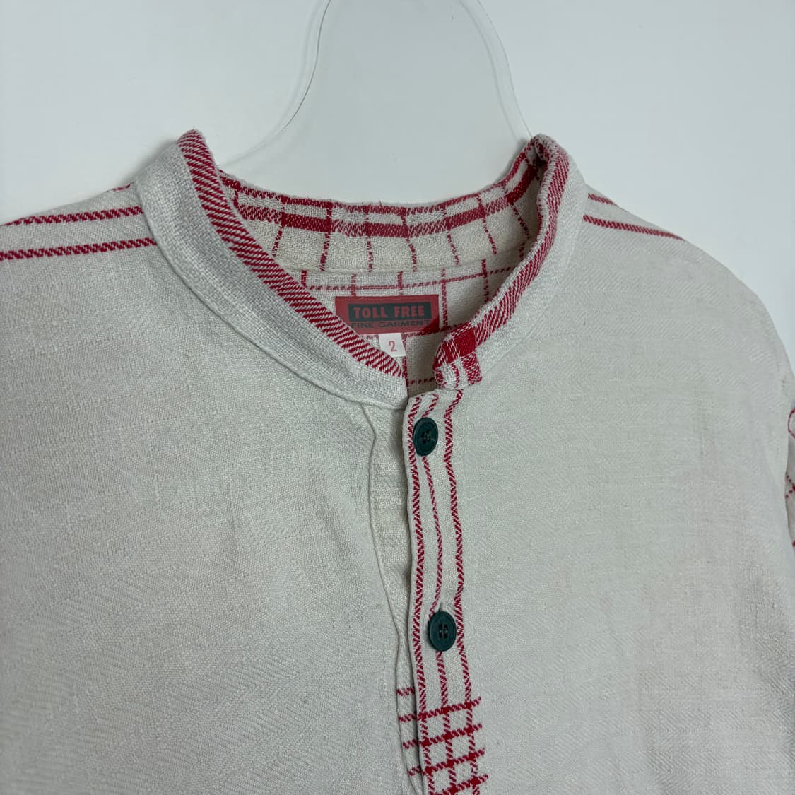 빈티지 튜닉 셔츠 원피스 상품이미지2