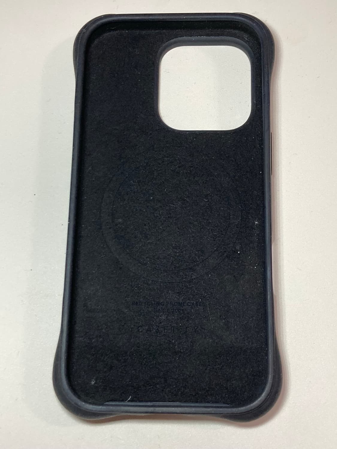 케이스티파이 무라카미 아이폰 16pro 리플 케이스 블랙 상품이미지2