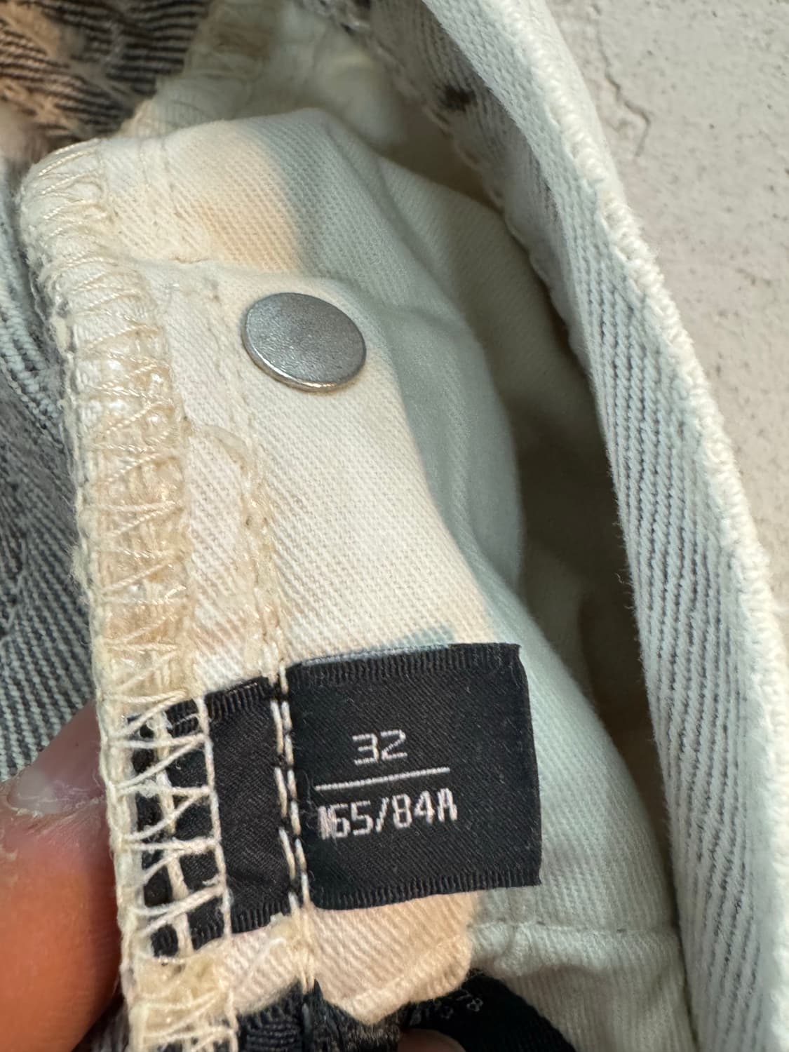 랄프로렌 화이트 데님 바지 32 상품이미지6