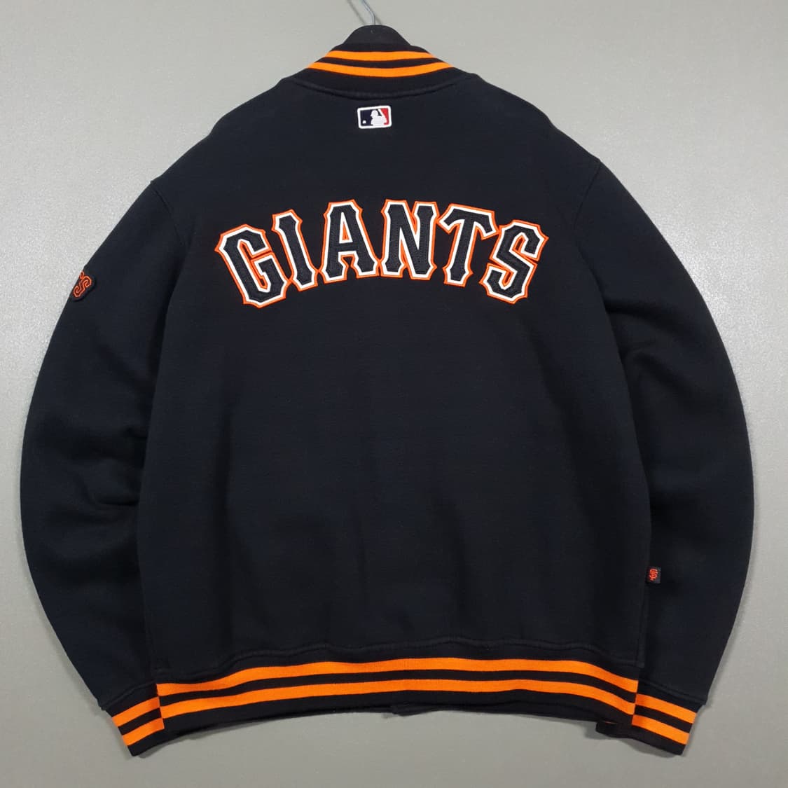 L) 쿠퍼스타운 90s MLB 샌프란시스코 코튼 스웻 바시티 자켓 상품이미지6