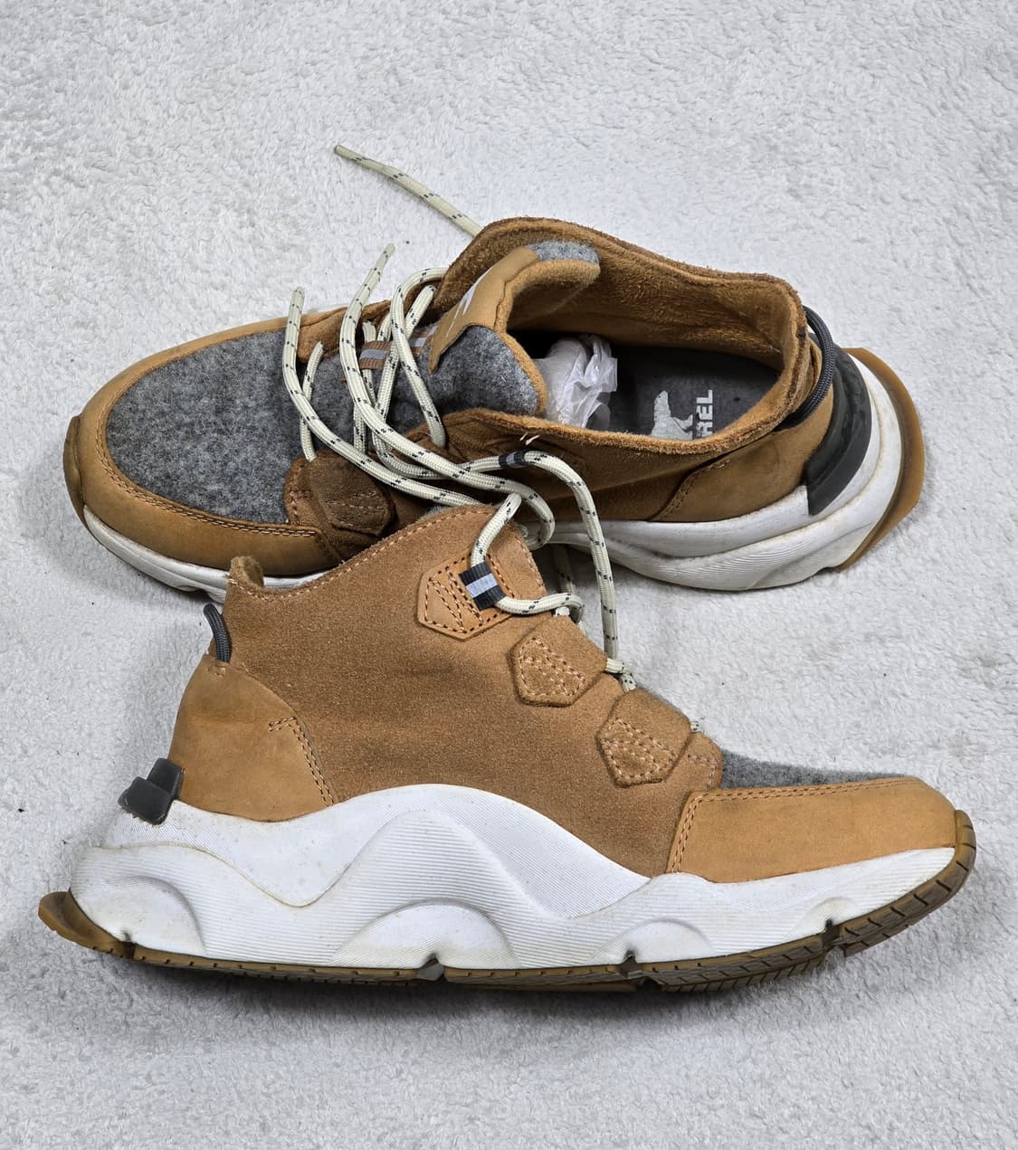 Sorel 소렐 키네틱 카리부 스니커즈 브라운 235 상품이미지4