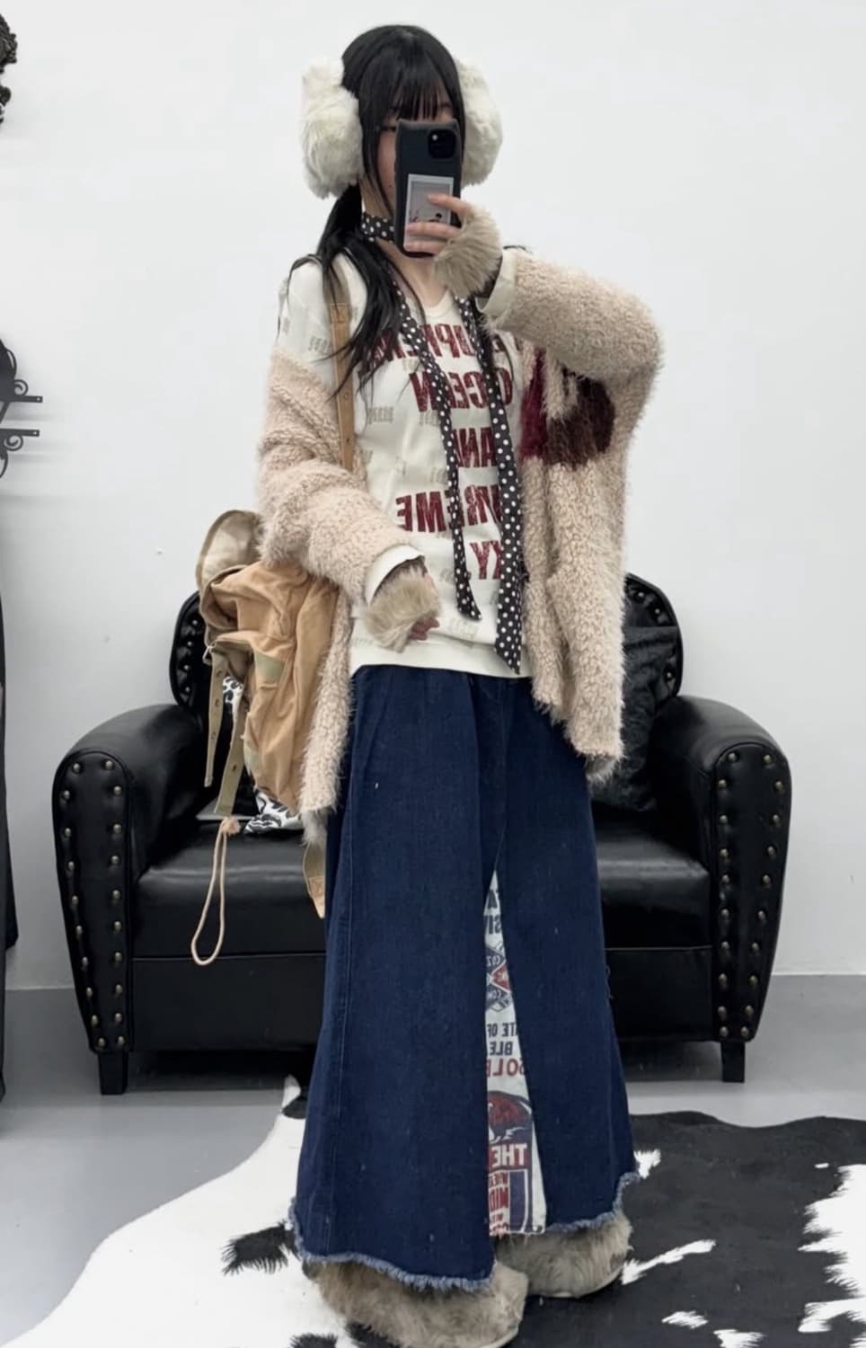 빈티지 코디 세트 4pcs 히스테릭글래머차일드매거진크루빈티지 상품이미지1