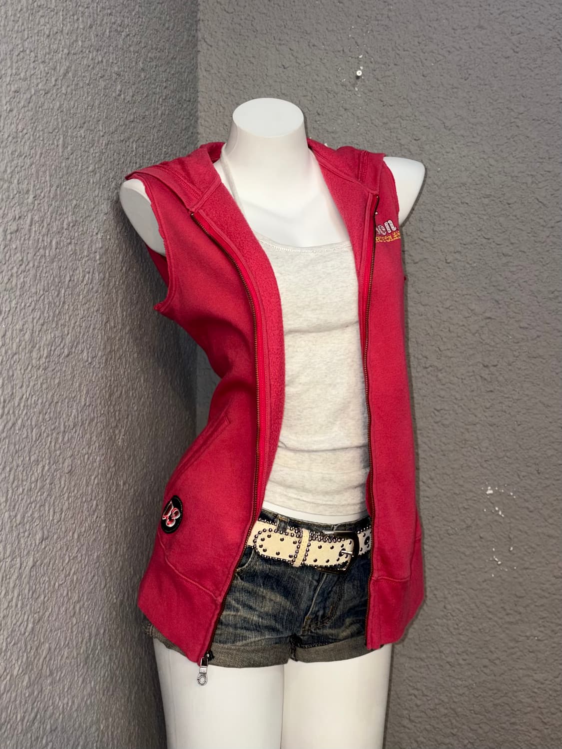 할리데이비슨 후드 베스트 상품이미지5