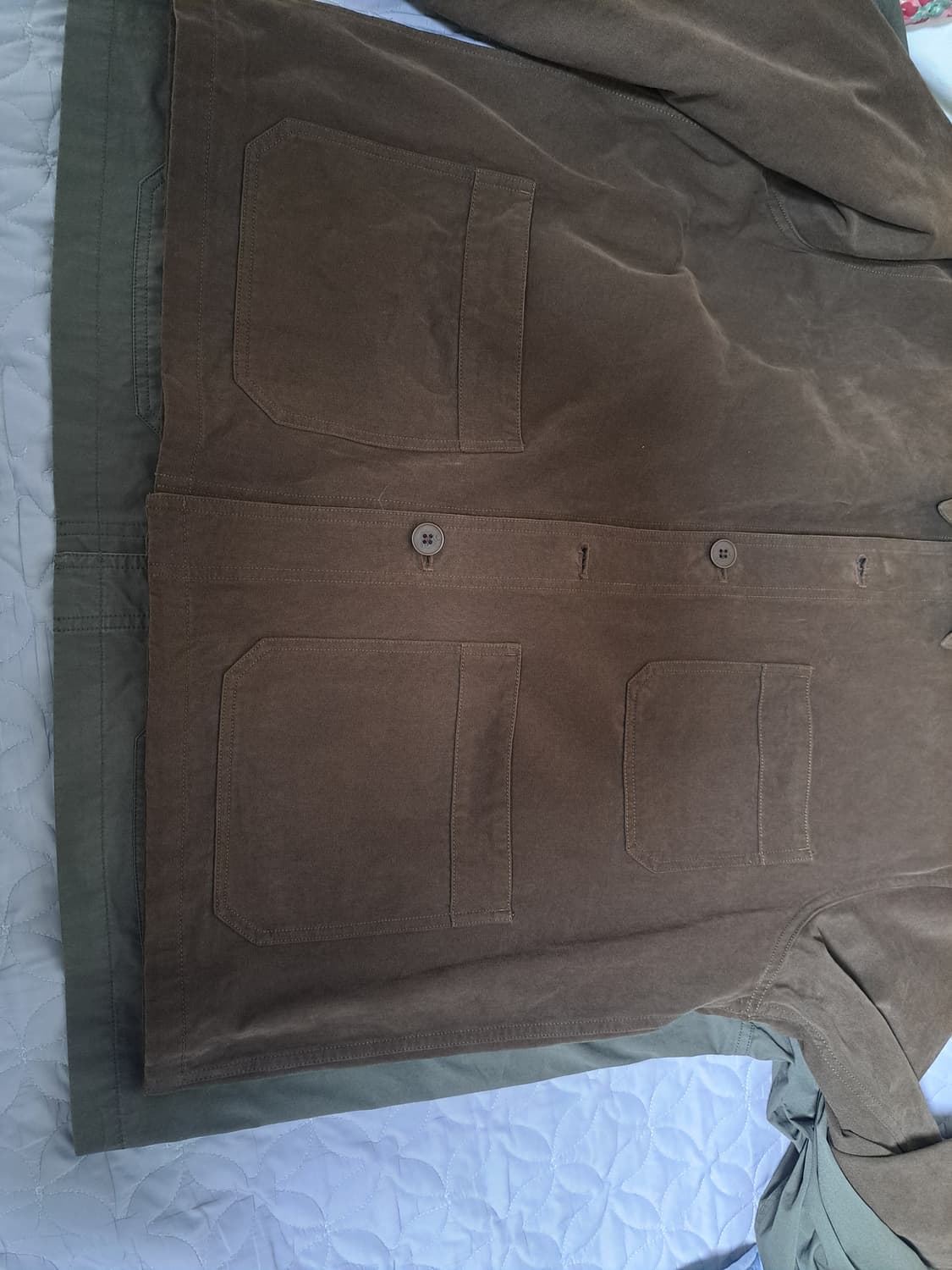 Sew 소프트 코튼 워크자켓 3사이즈 브라운 상품이미지6