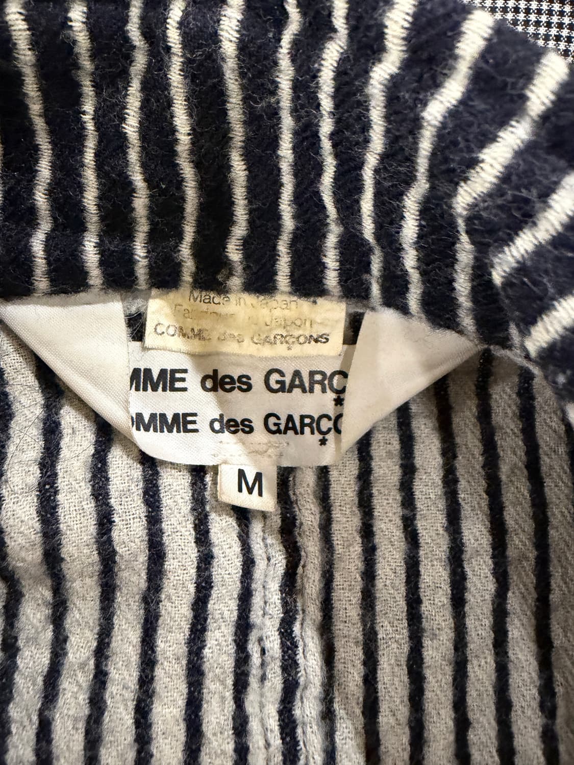 꼼데가르송 축융 울 블레이저 자켓 상품이미지6