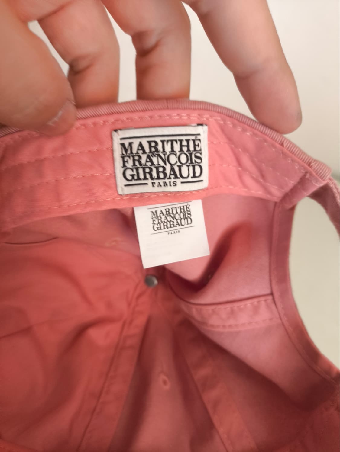 마리떼 프랑소와 저버 볼캡 핑크 상품이미지6