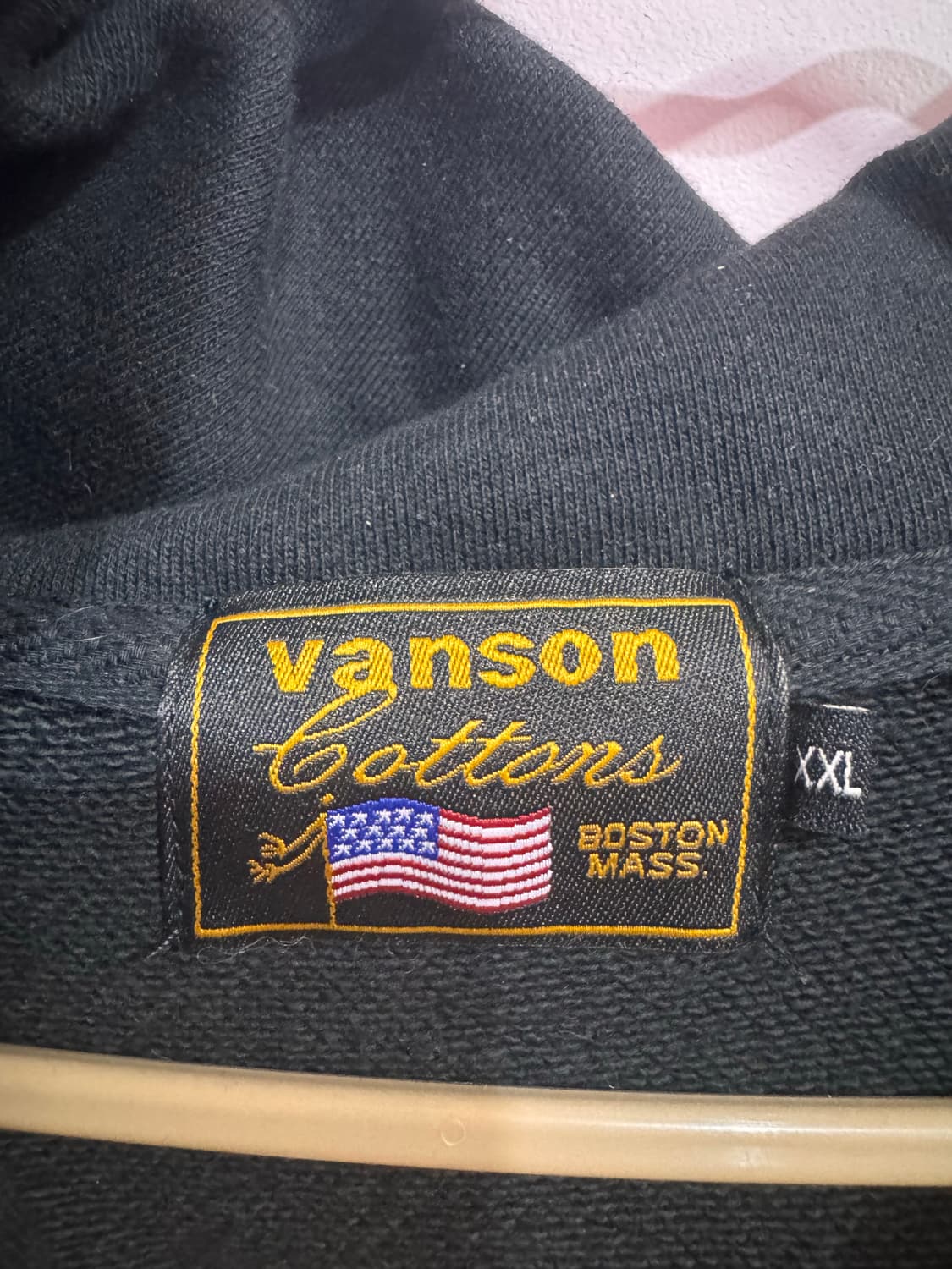 vanson 본 스켈레톤 넥 워머 후드집업 2XL 상품이미지3