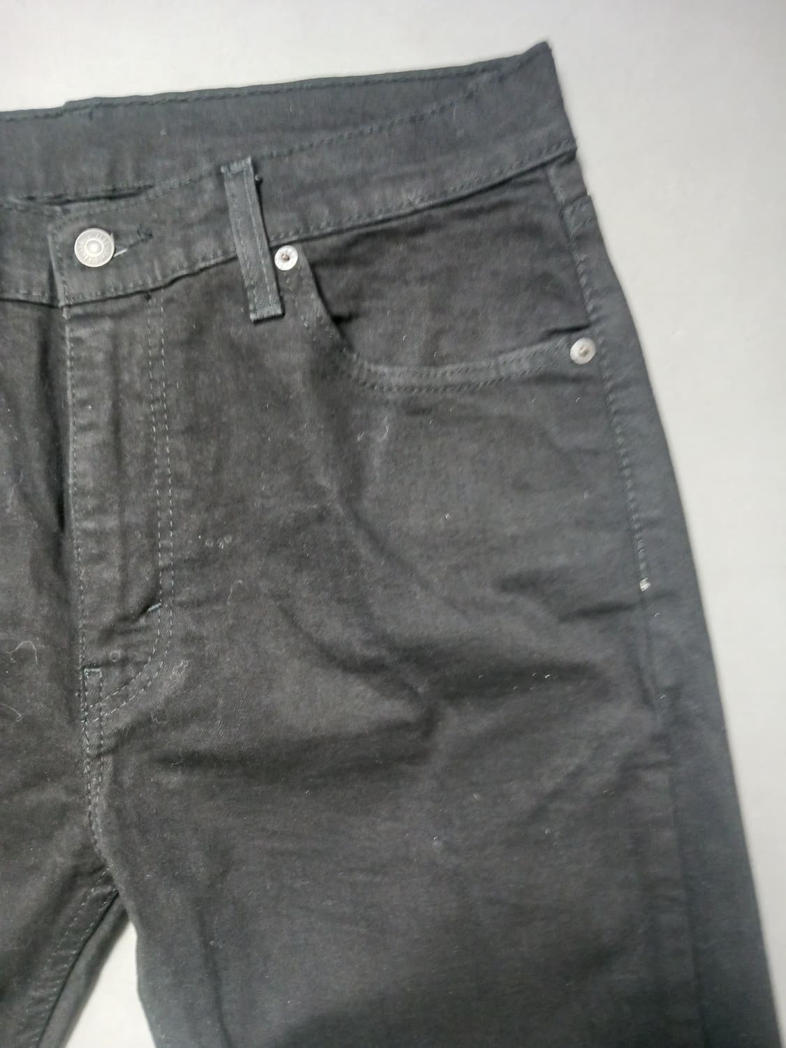 [33] 리바이스 505 블랙 레귤러진 청바지 상품이미지4