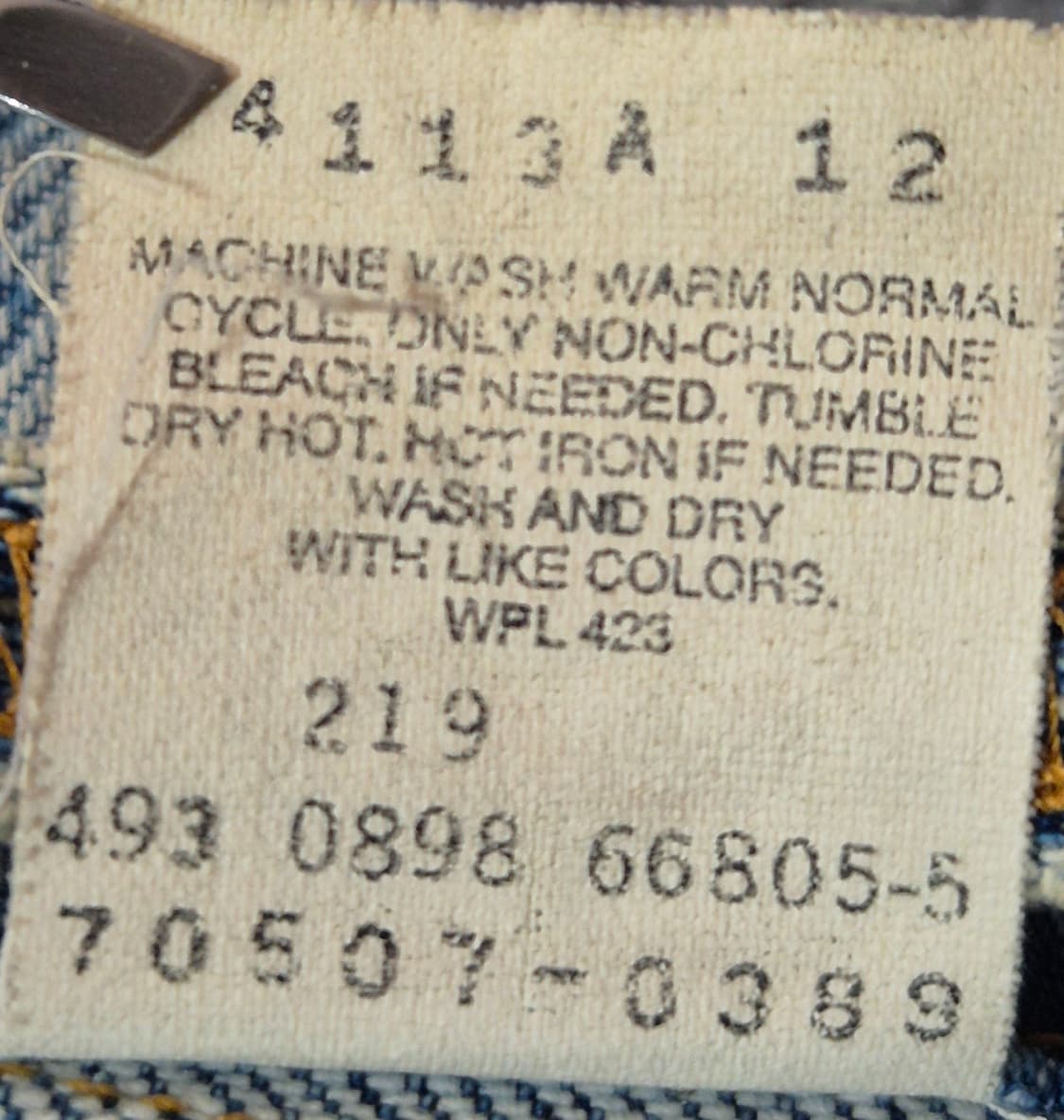 [M] 90s US Made 리바이스 트러커 -116 상품이미지5