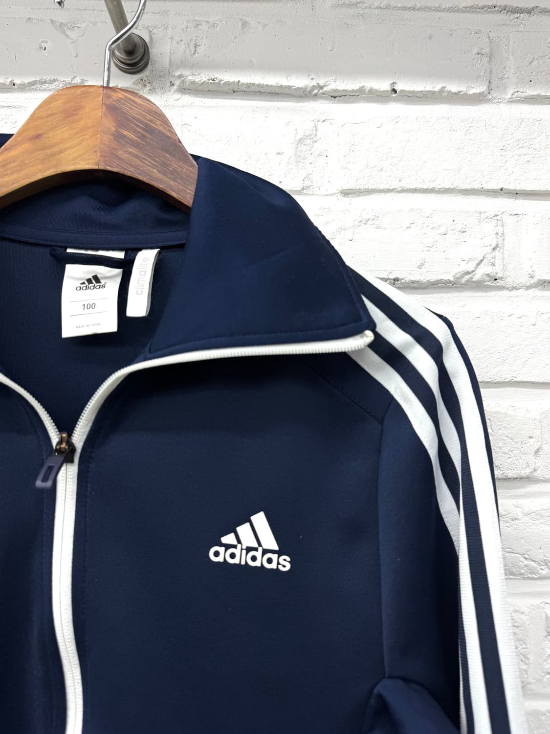 아디다스 네이비 화이트 트랙탑 져지 상품이미지4