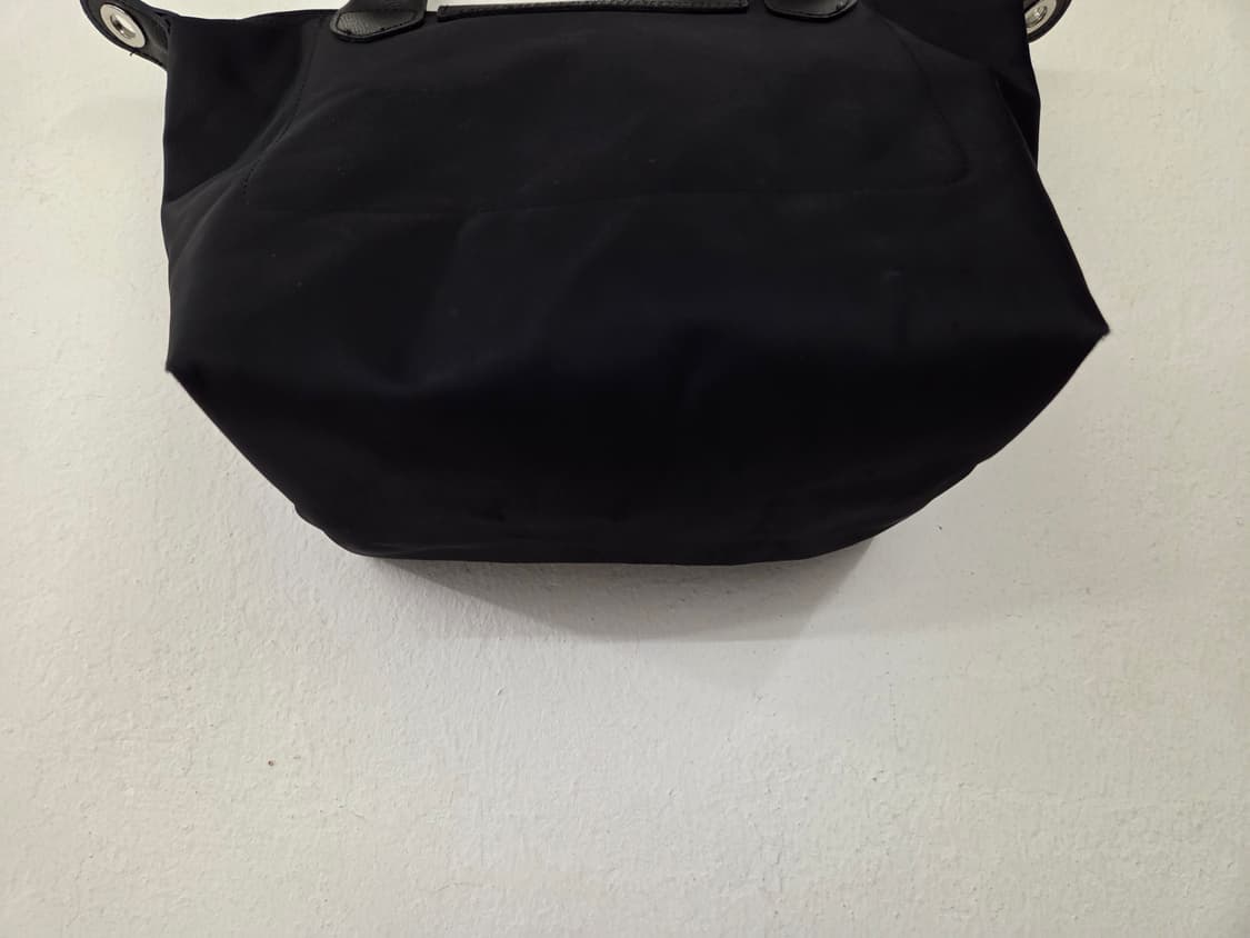 롱샴 르플리아쥬 블랙 토트백 M 상품이미지5