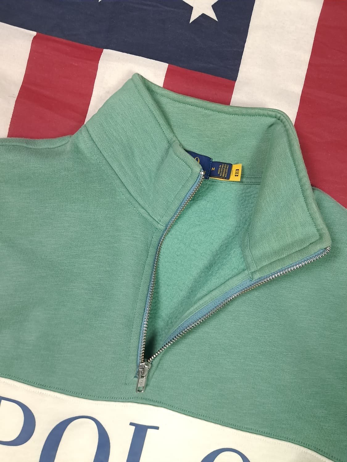 오리지날 신형 랄프로렌폴로 빅로고 집업티 상품이미지8