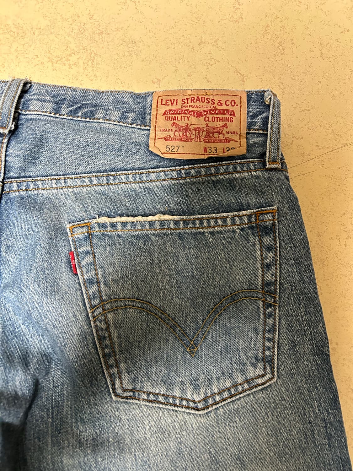 00s 리바이스 527 33x34 부츠컷 상품이미지1