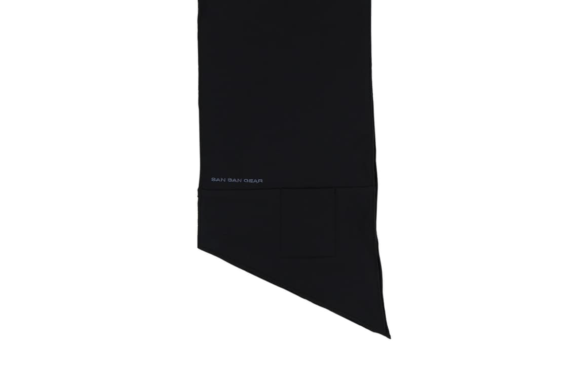 산산기어 HOODIE SCARF / BLACK 상품이미지5