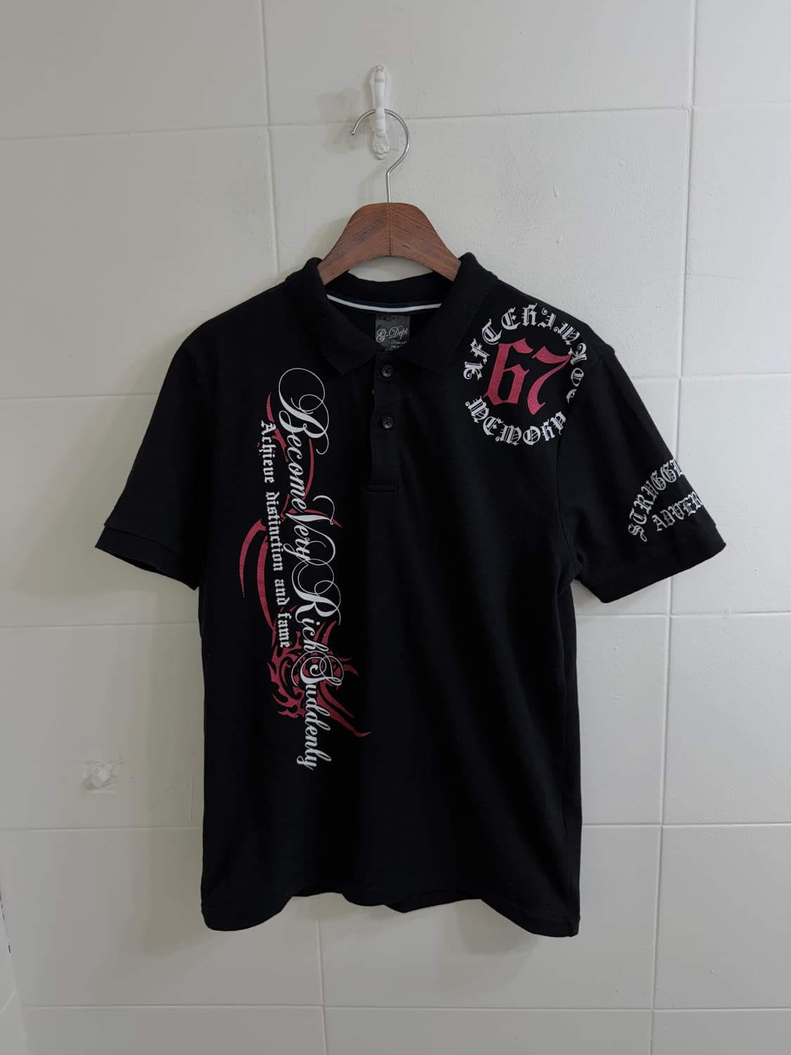 빈티지 펑크 괴짜 레이어드 스트릿 코디 세트 상품이미지5