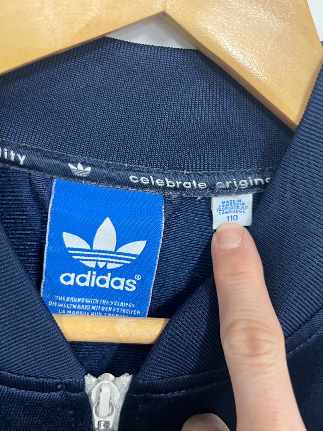 아디다스 슈퍼스타 네이비 트랙 져지 상품이미지5