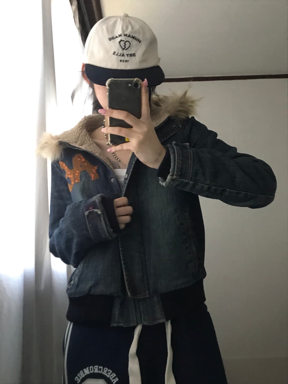 빈티지 데님 울프죠 자켓 상품이미지2