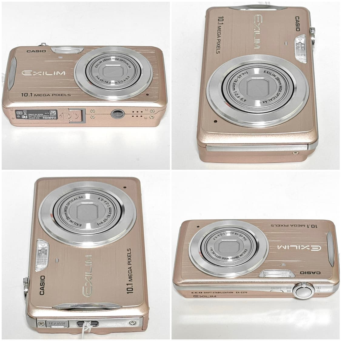 카시오 엑슬림 Z270 로즈골드 빈티지디카 상품이미지7