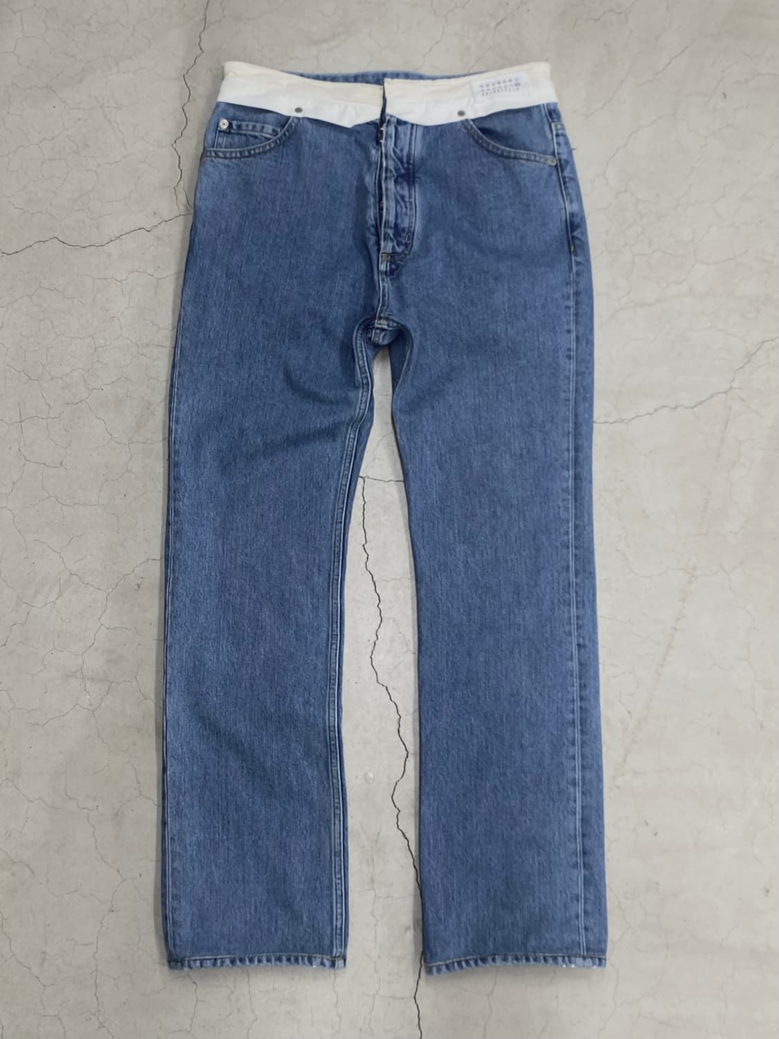 메종 마르지엘라 폴드 오버 데님 상품이미지4