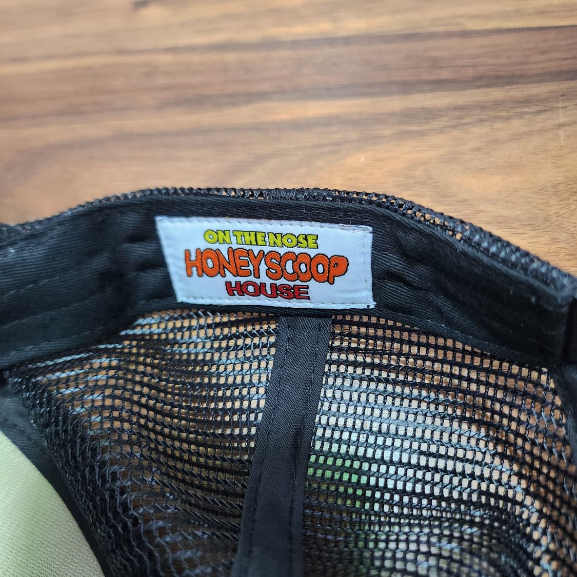 허니스쿱하우스 스타 HNY 트러커 캡 블랙 상품이미지4