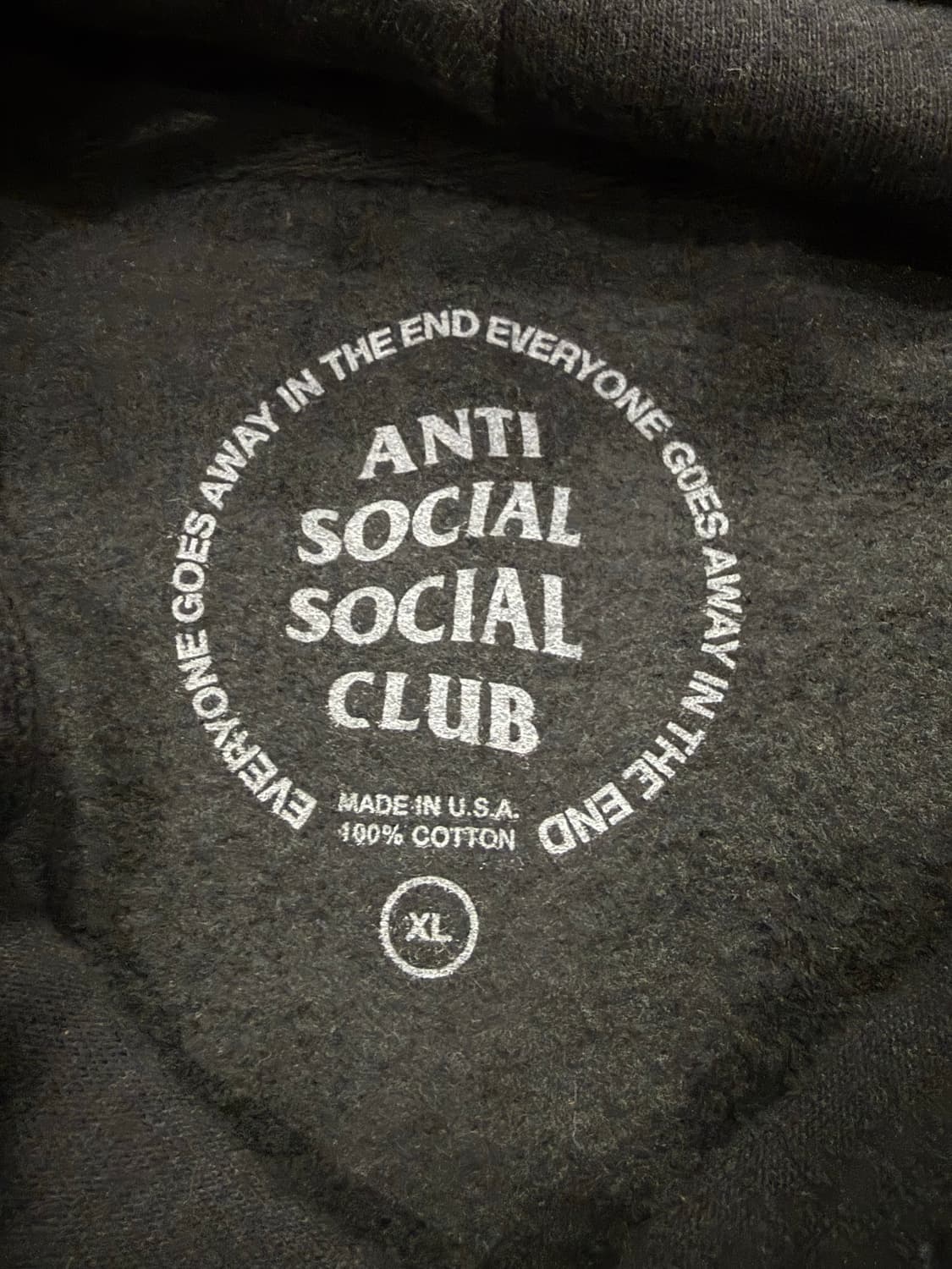 (XL) 안티소셜소셜클럽 마인드 게임 후드 상품이미지3