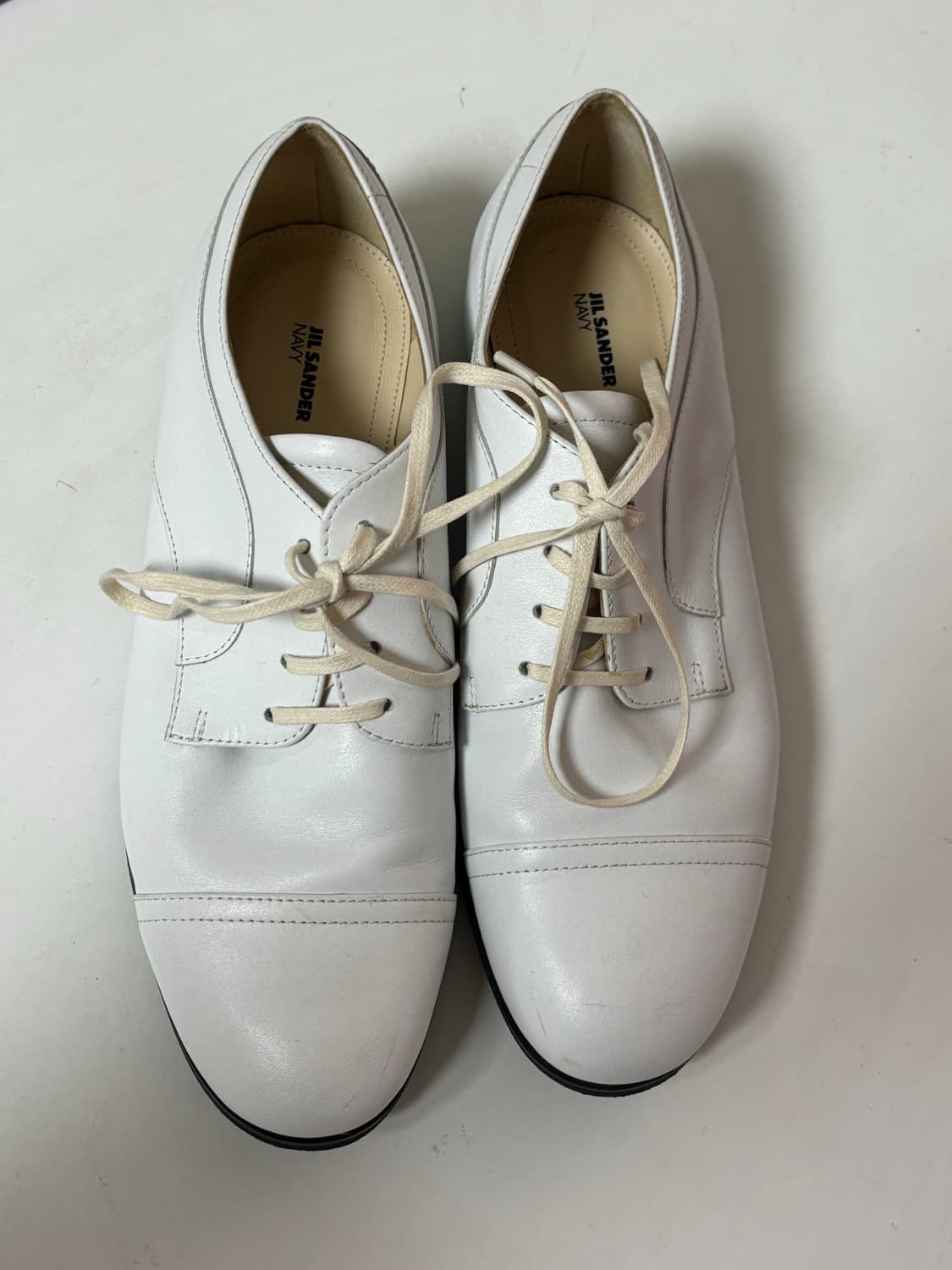 Jil Sander white leather loafer  상품이미지3