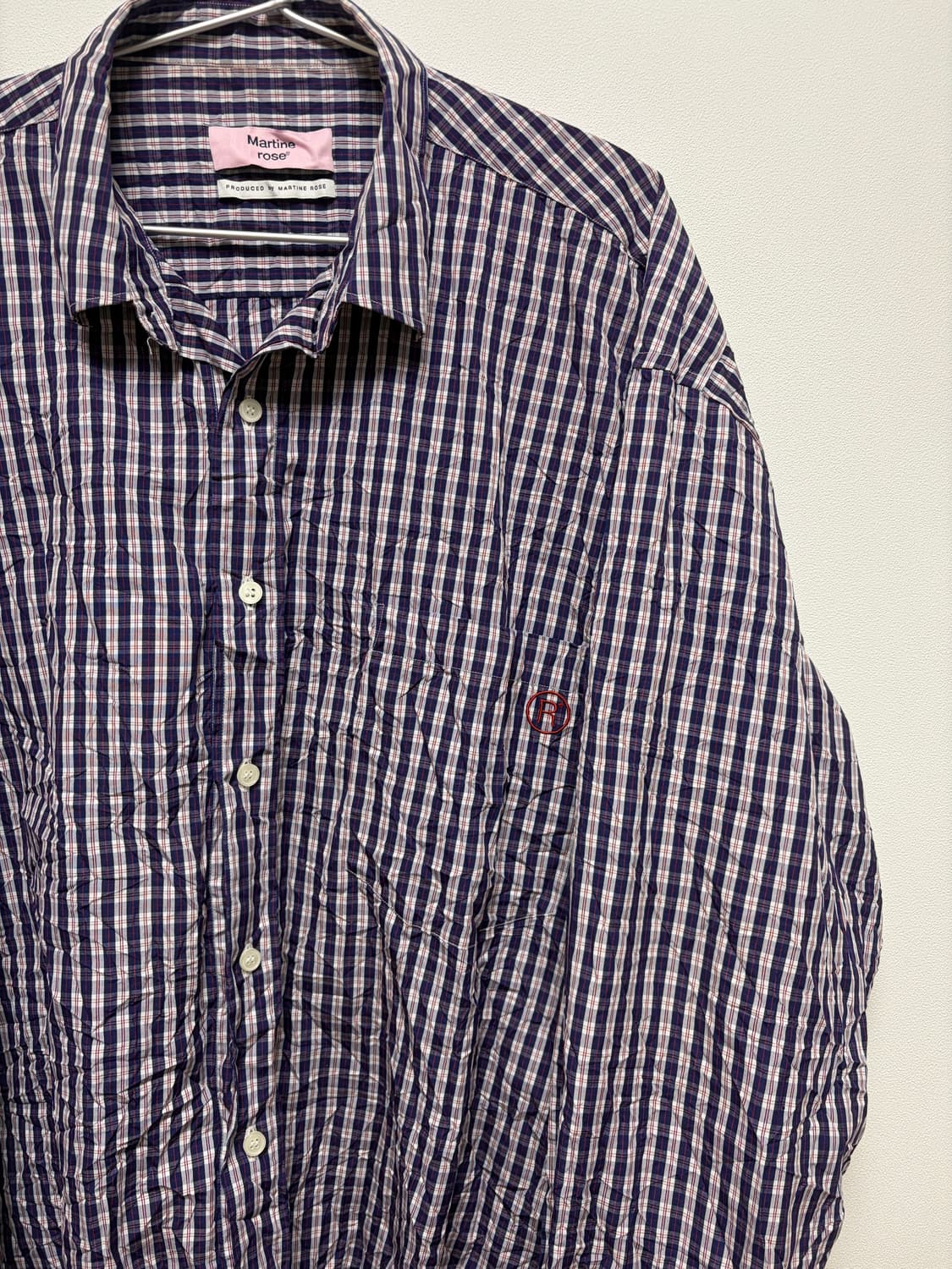 마틴로즈 크링클 셔츠 상품이미지2