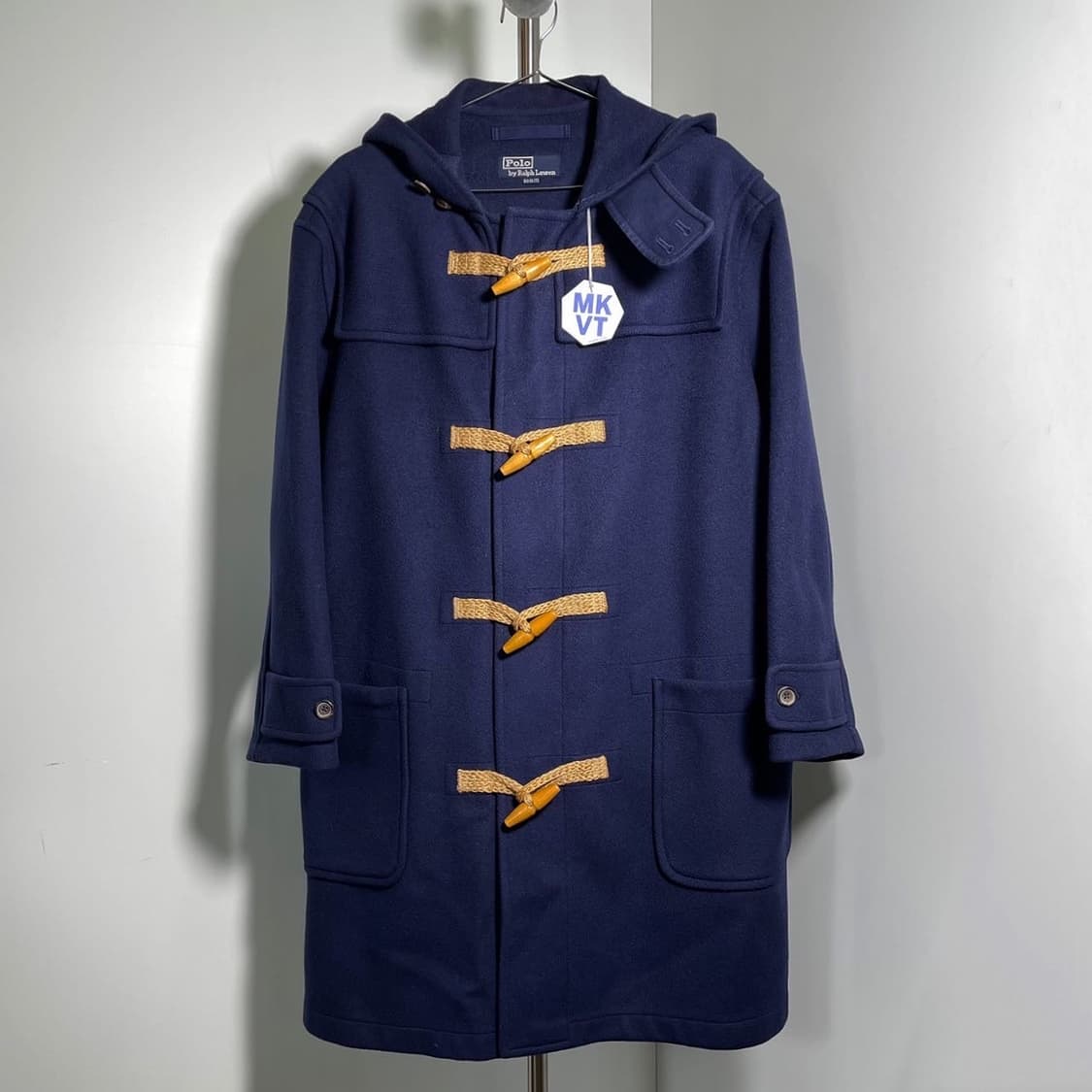 폴로 울 더플 코트 상품이미지1