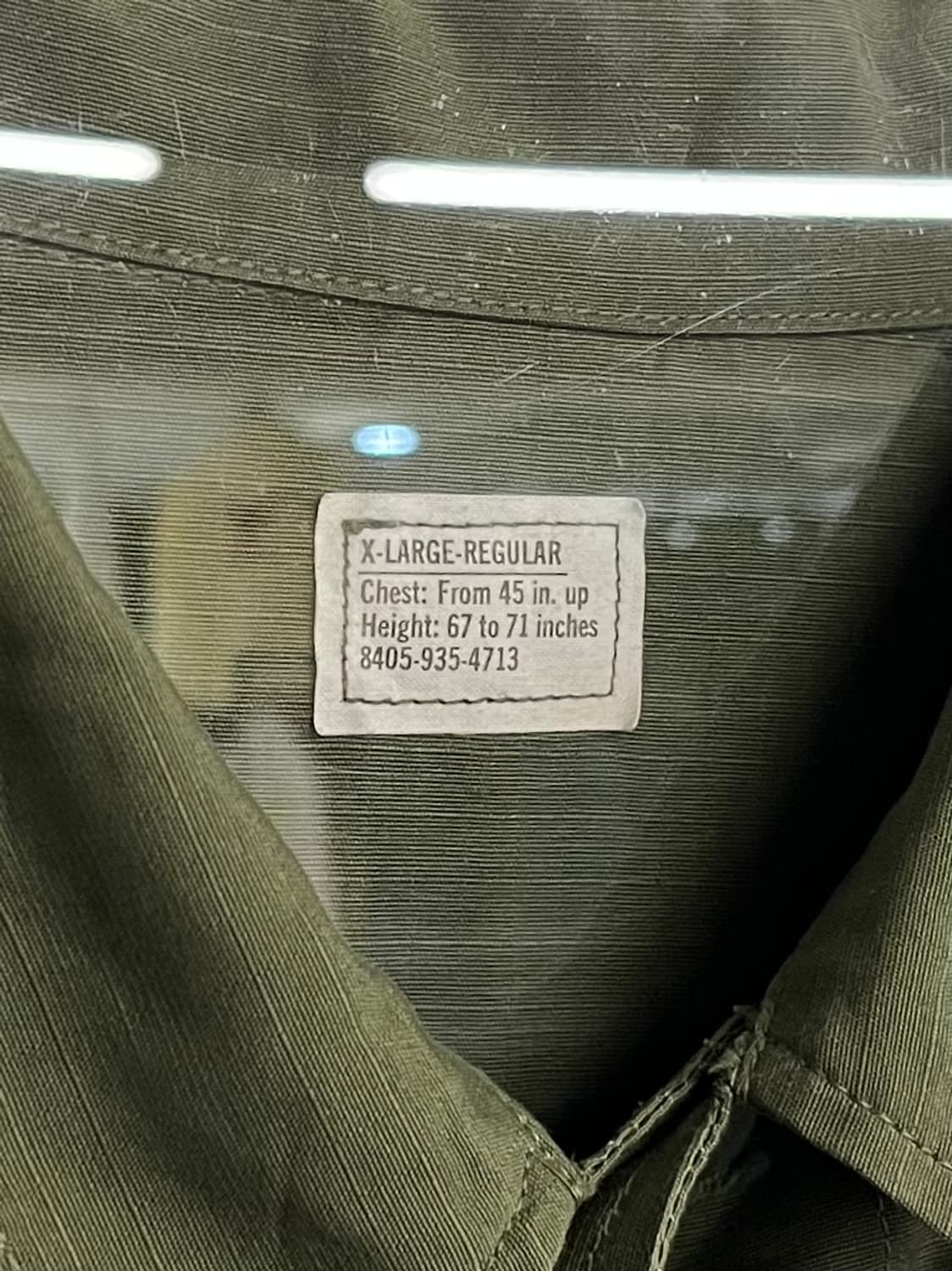 1970 4th 정글 퍼티그 자켓 XL-R 데드스탁 상품이미지3