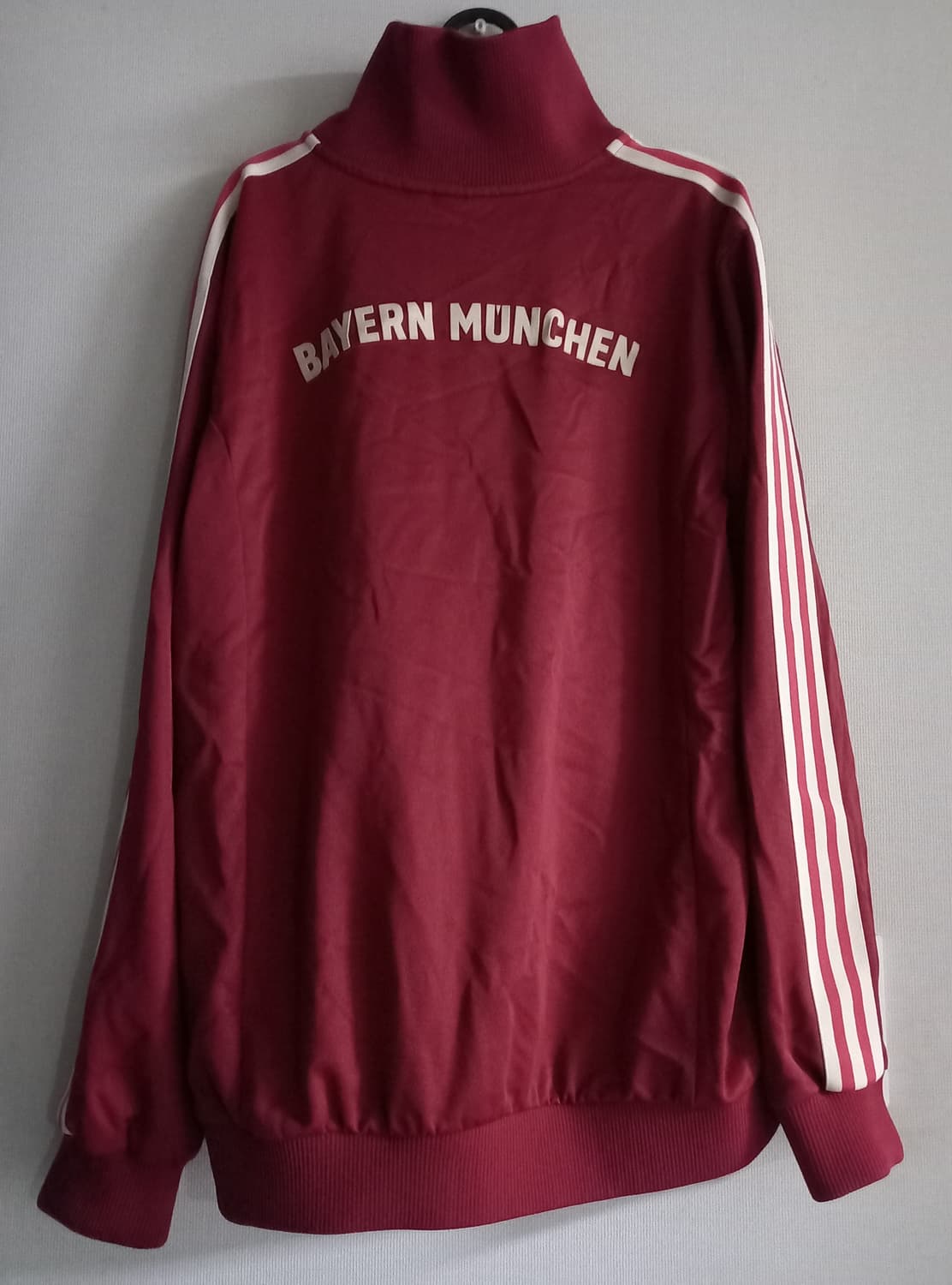 아디다스 바이에른 뮌헨 트랙탑 저지 져지집업 105/XL 상품이미지4