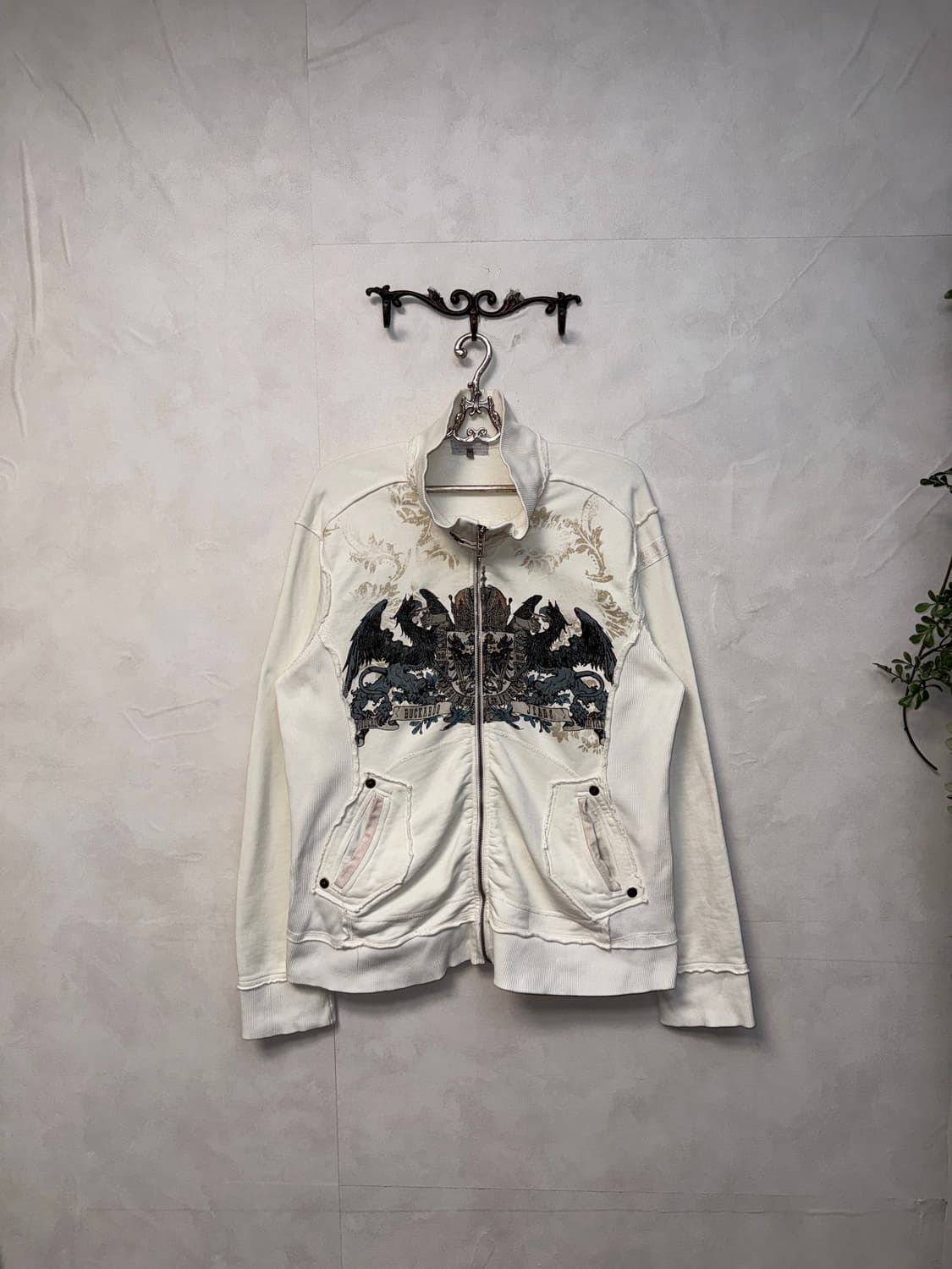 Buckaroo ivory eagle vintage buckle 집업 상품이미지4