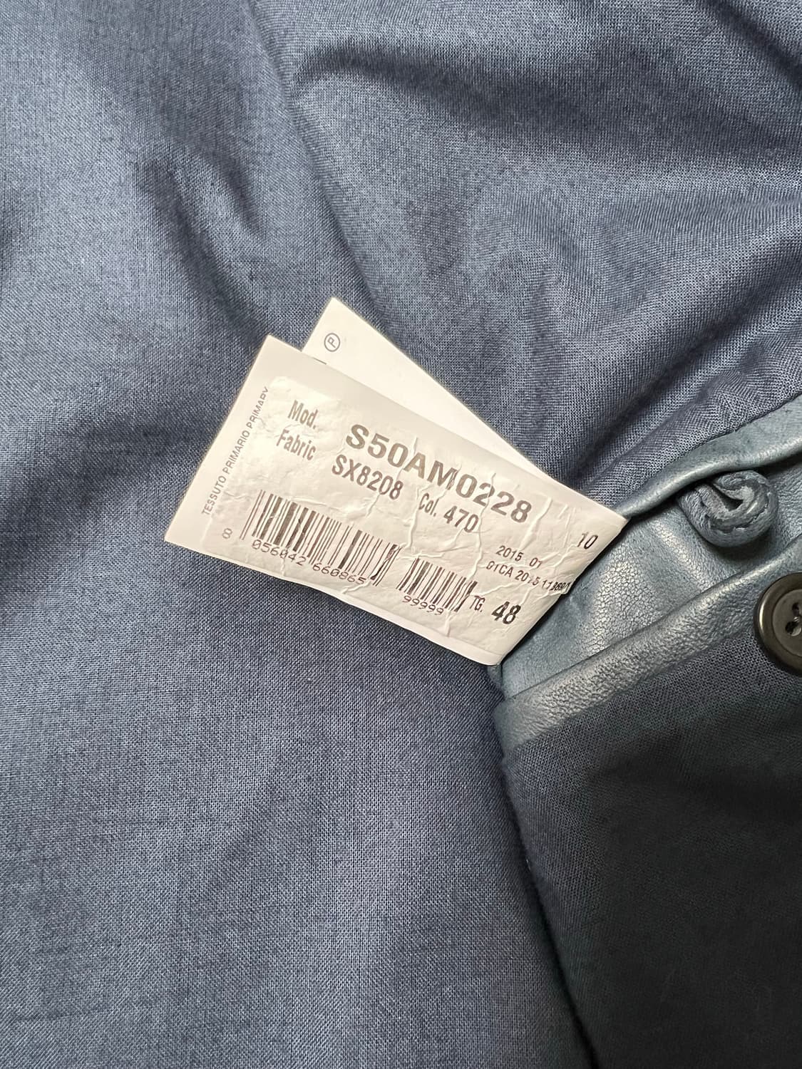 마르지엘라 5zip 가죽 자켓 팝니다. 상품이미지4