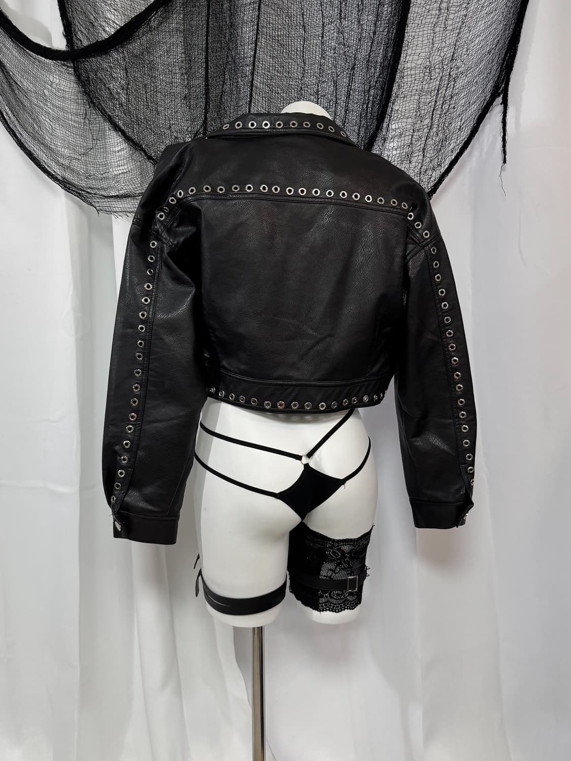 detail leather jacket 상품이미지3