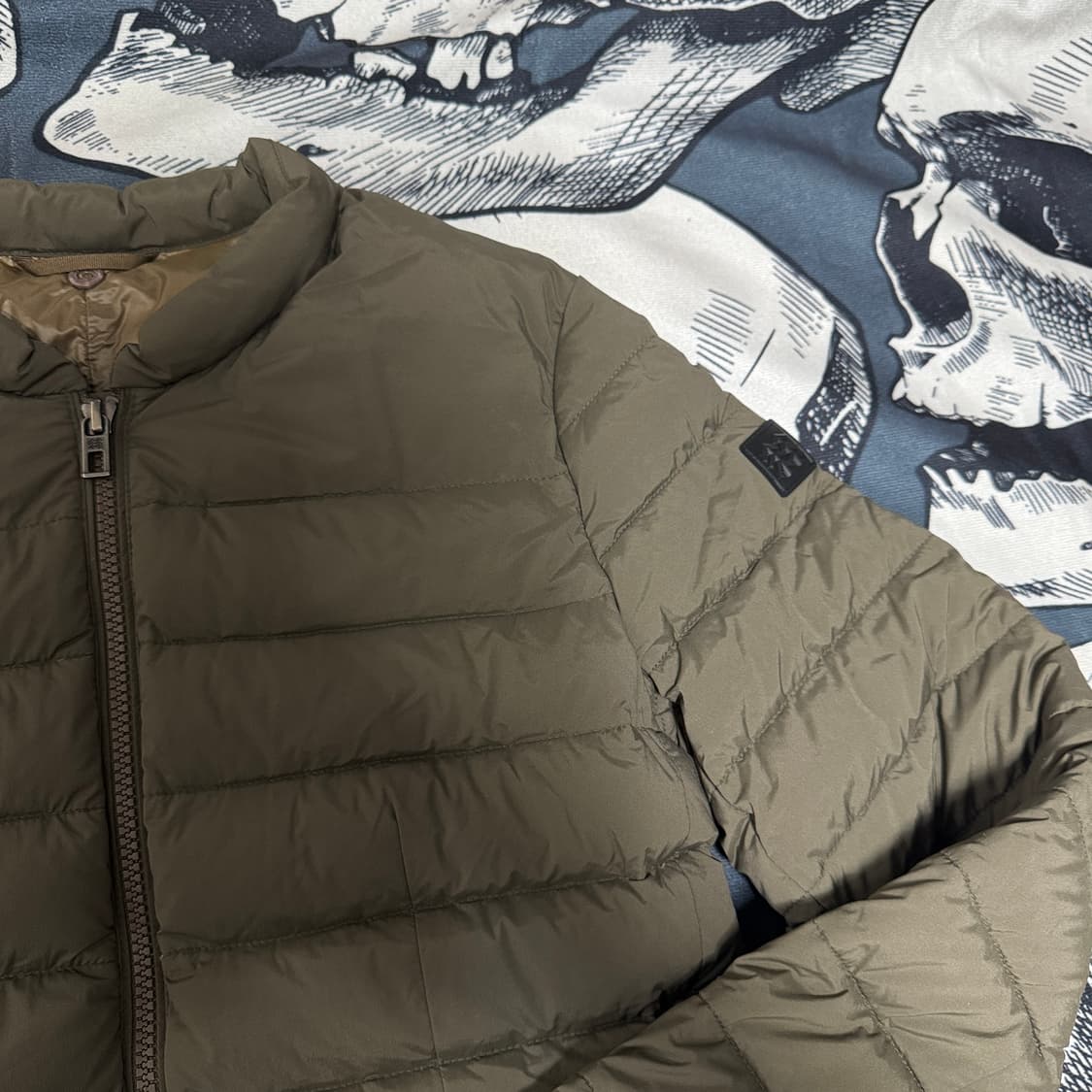 코오롱 여성 구스다운 경량 롱패딩 90 S사이즈  상품이미지5