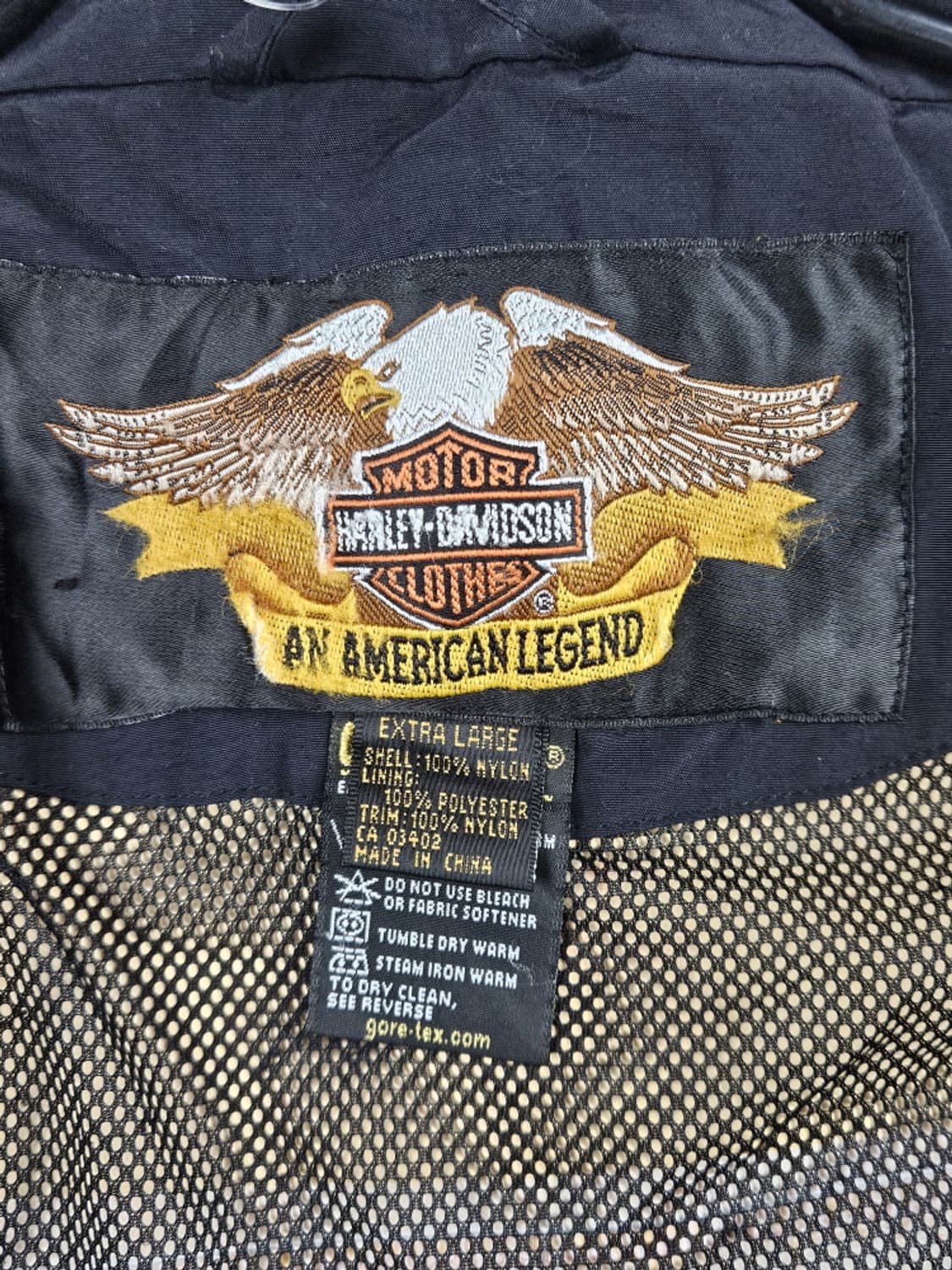할리데이비슨 고어텍스 배색 레인웨어 자켓 ( XL ) / 10010 상품이미지5