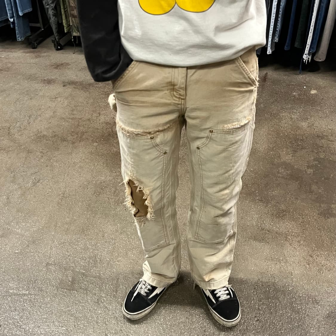 Carhartt 데미지 더블니 팬츠 (30“) 상품이미지7