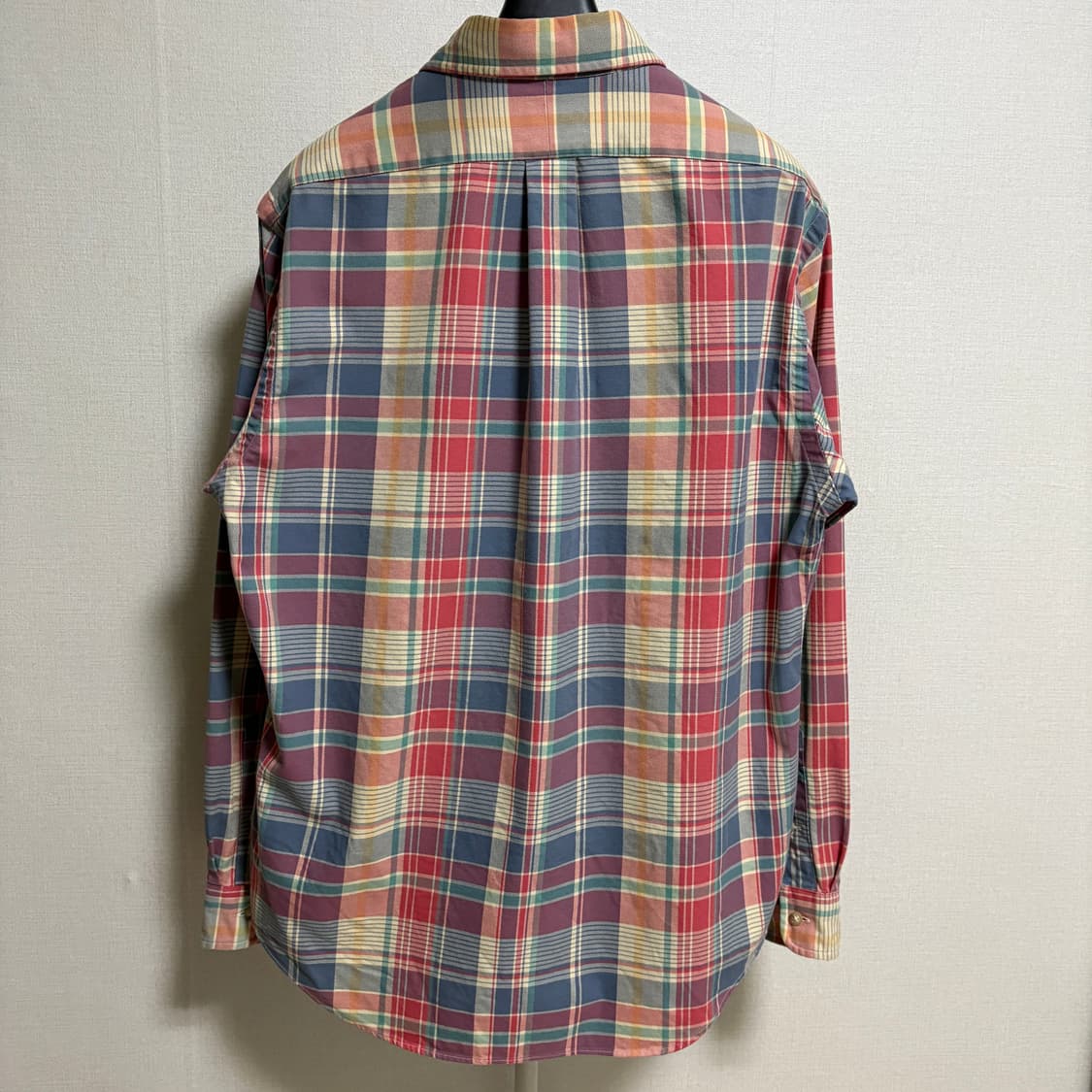 폴로 랄프로렌 커스텀핏 마드라스 체크셔츠 / XL 상품이미지7