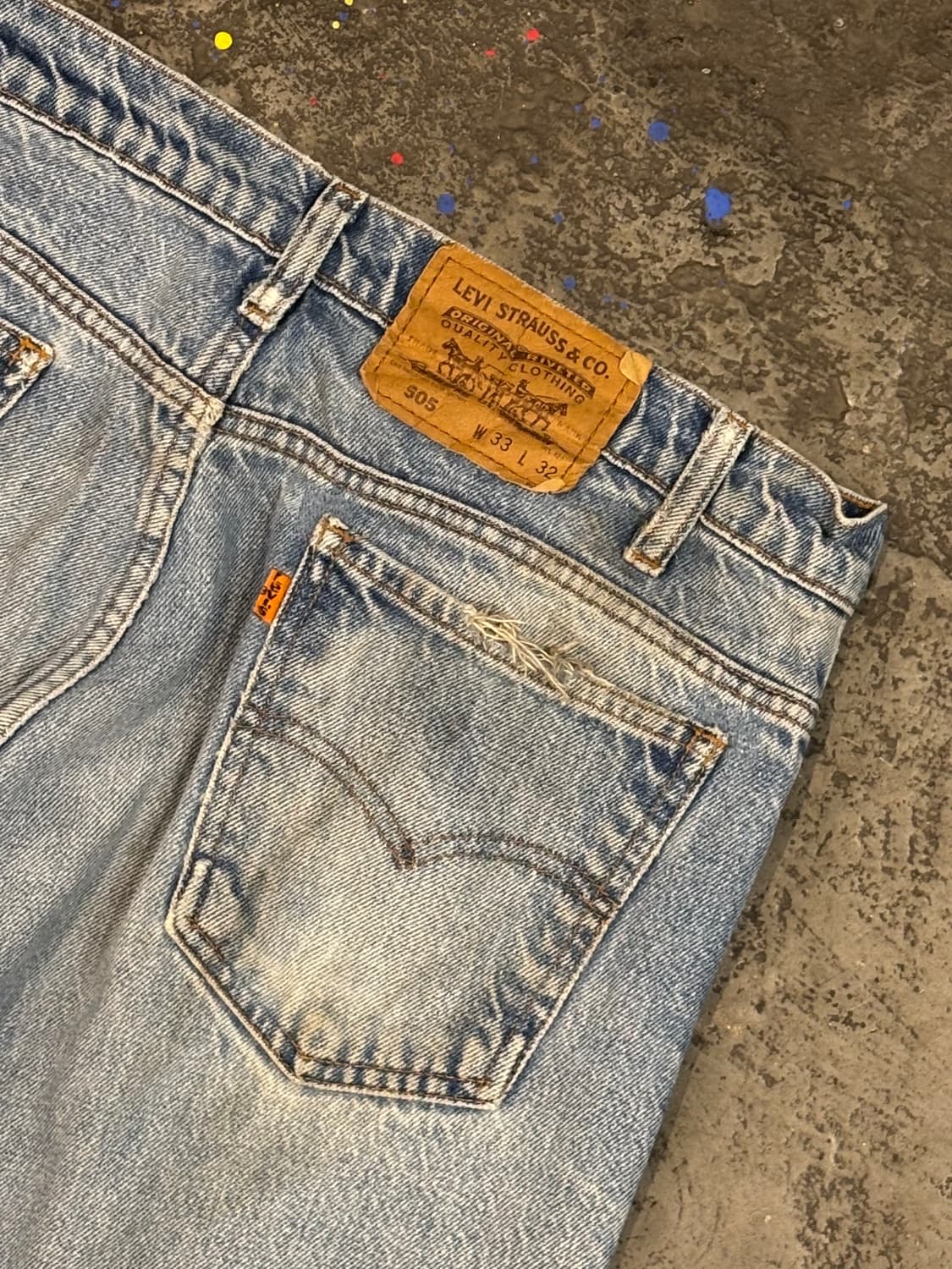 리바이스 505 오렌지탭  상품이미지9