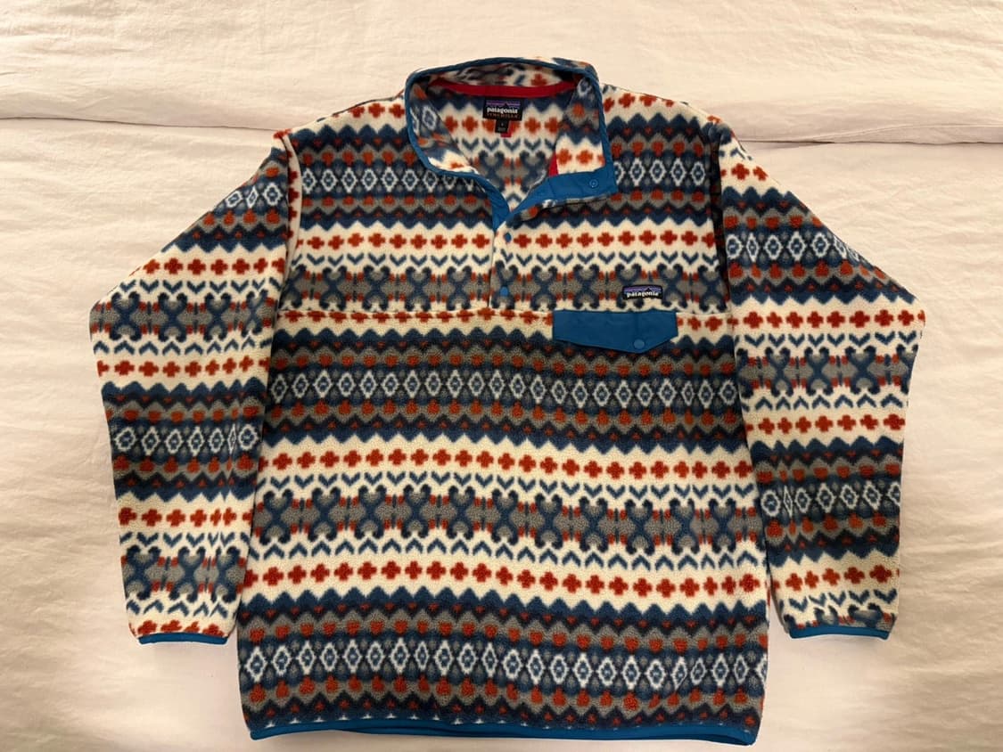 10s 파타고니아 신칠라 스냅-T 페어아일 패턴 상품이미지1