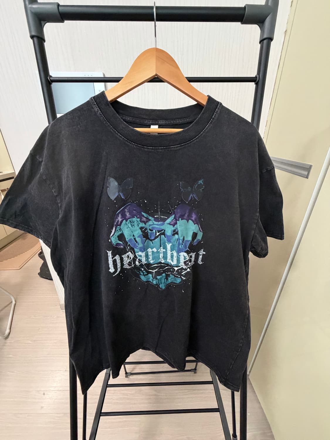 가먼트다잉 헤비코튼 그래픽 반팔티 상품이미지1