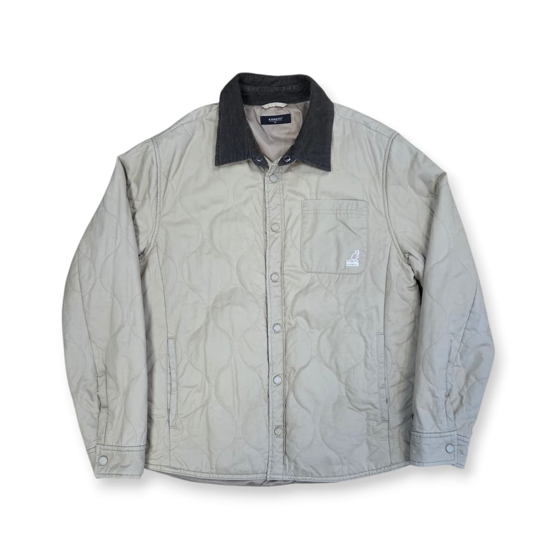 캉골 어드벤쳐 퀄티드 자켓  7030베이지 상품이미지1