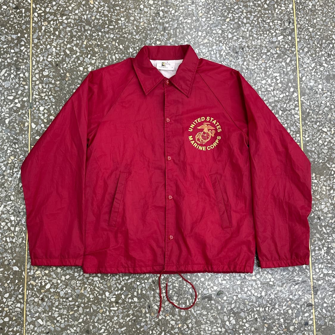 80s USA USMC 나일론 코치 자켓 M 상품이미지1