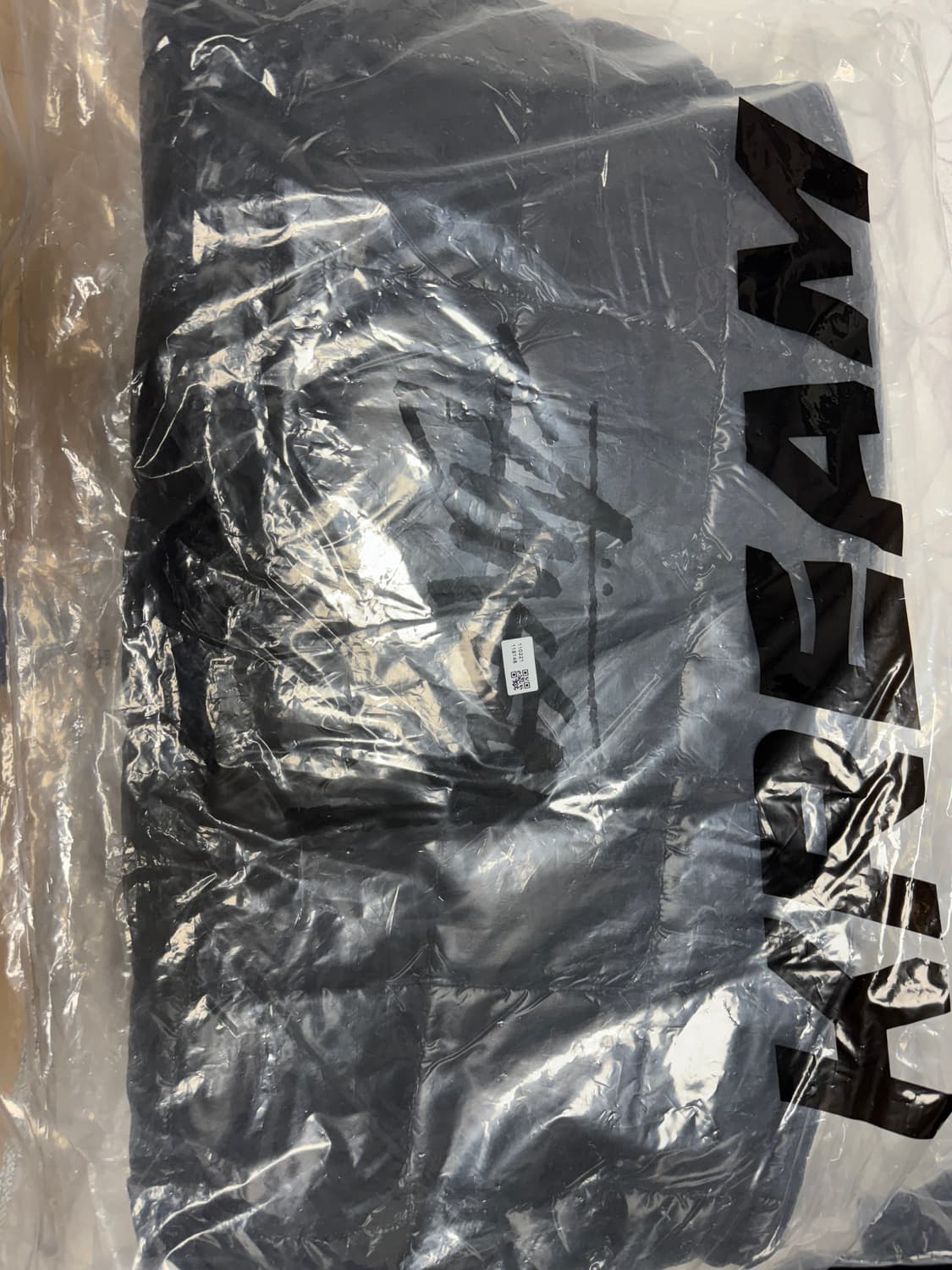 [새제품] 스투시 미드웨이트 후디 푸퍼 자켓 블랙 XL 상품이미지1