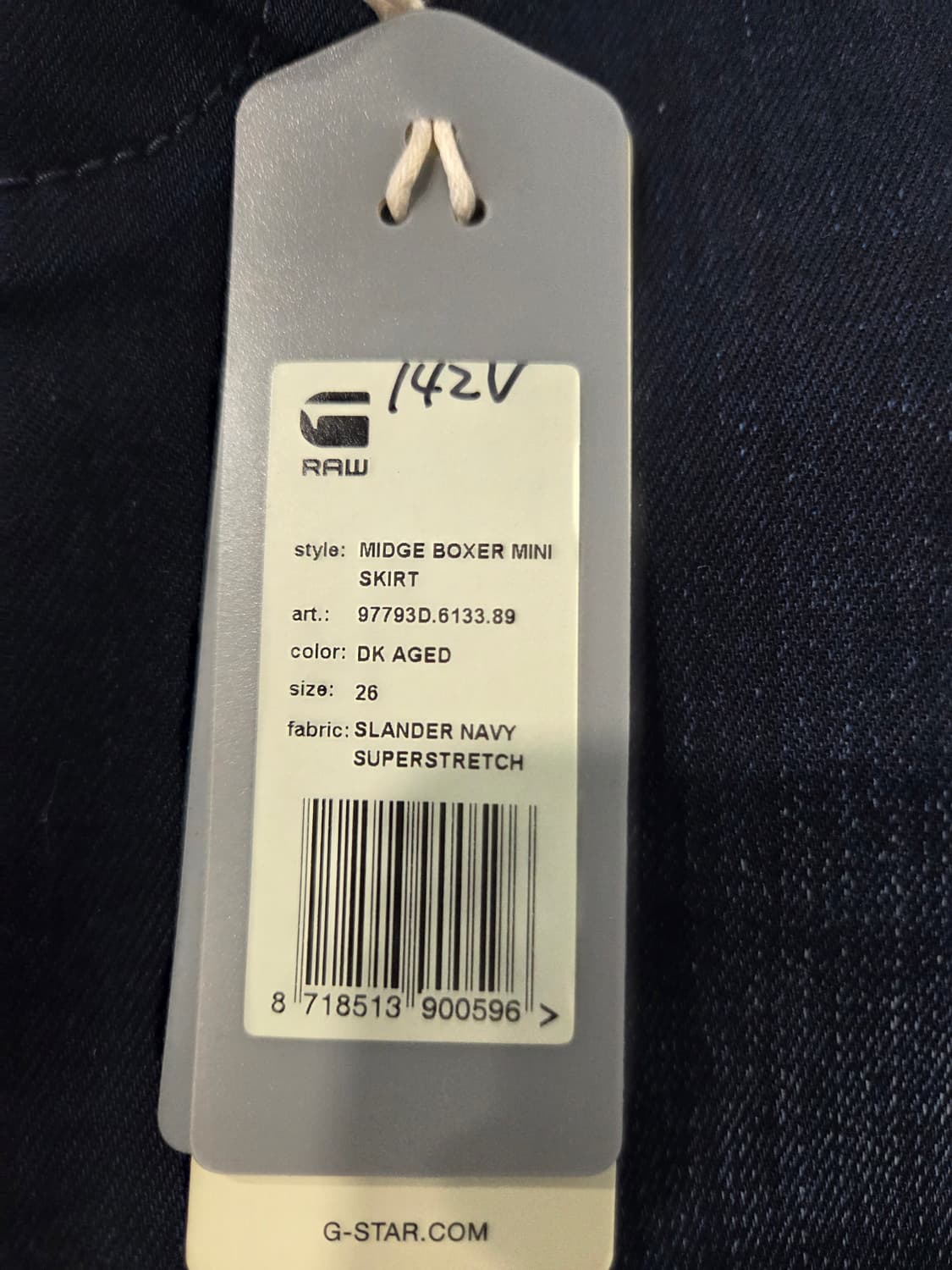 G-STAR RAW 데님 미니스커트(26) 상품이미지5