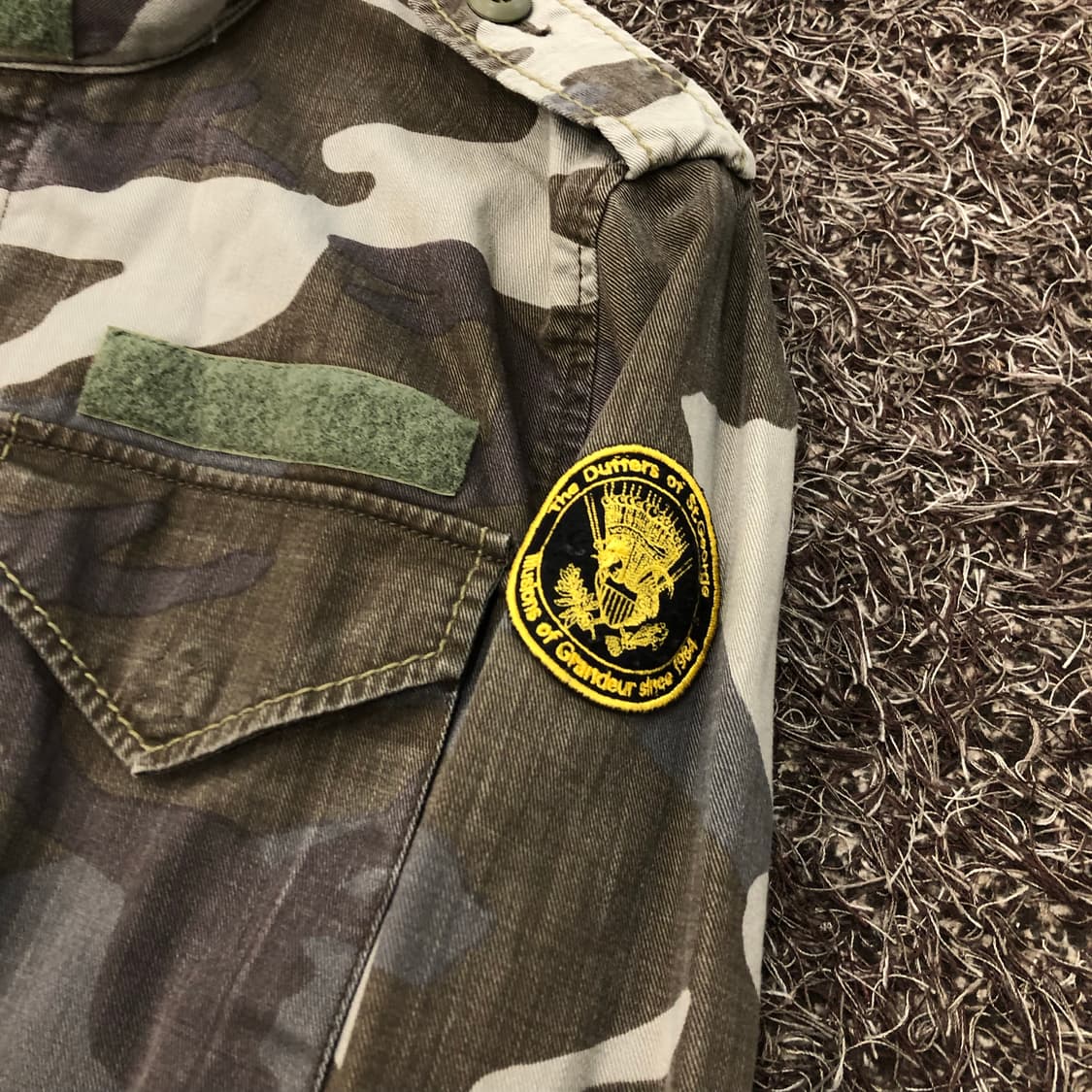 더퍼 Duffer 밀리터리 카모 야상 자켓 상품이미지3