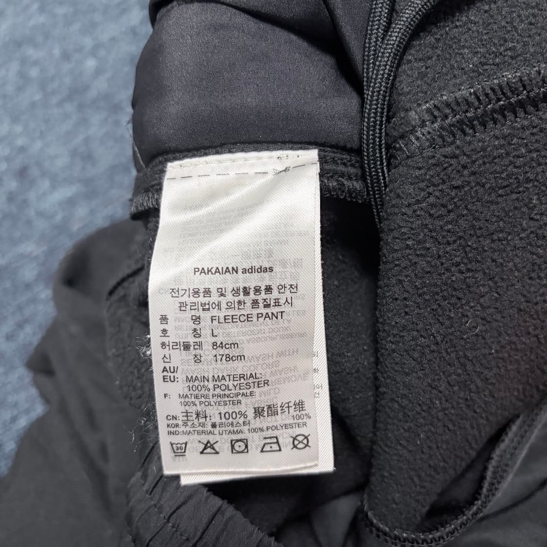 아디다스 기모 플리스 조거팬츠 상품이미지5