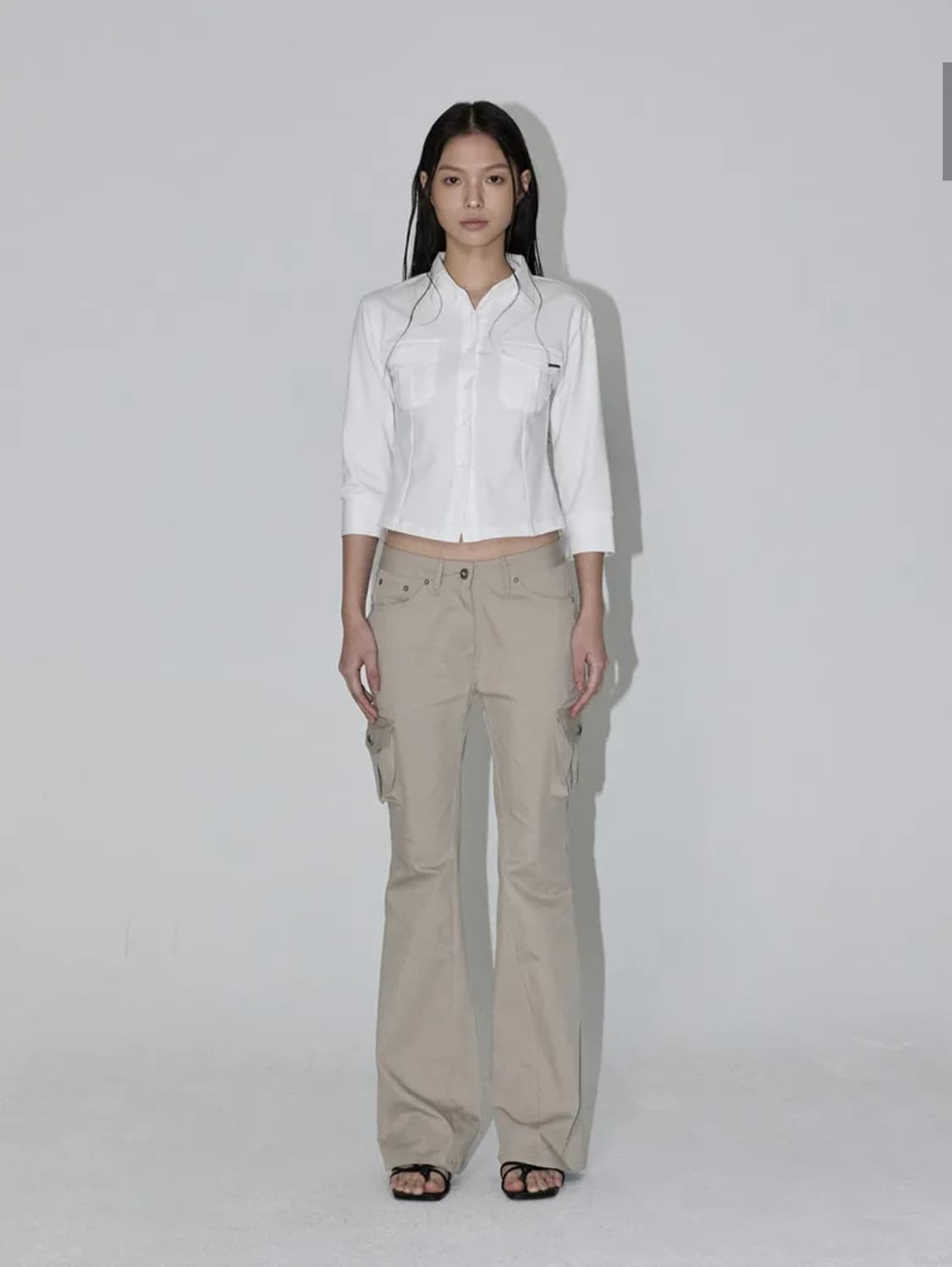 Inegi 이네기 어나더 부츠컷 카고 팬츠 상품이미지2